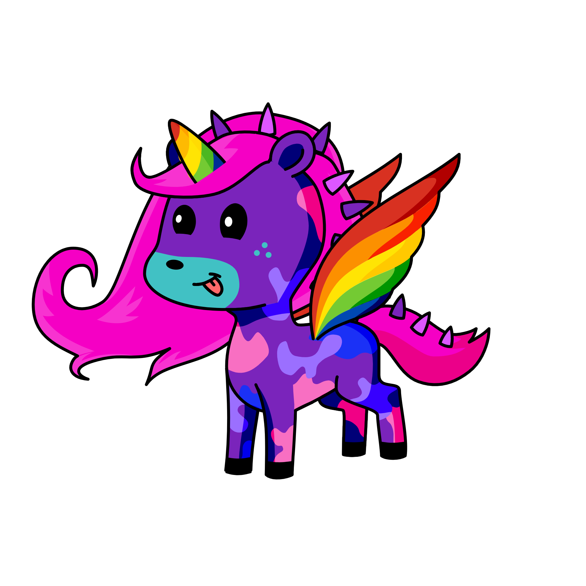 sally, the unicorn