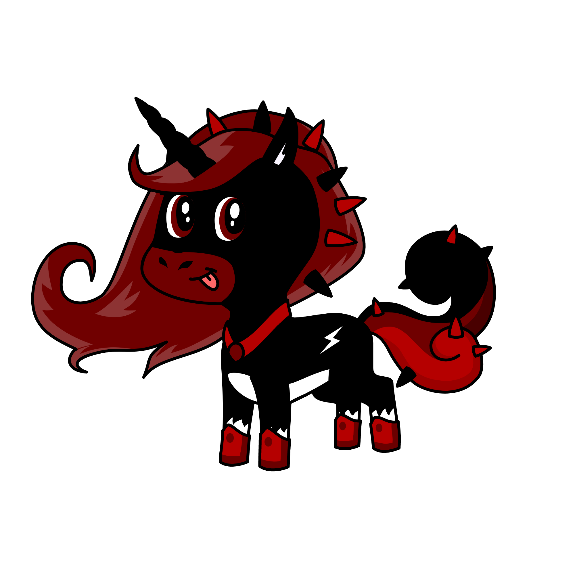 queen evil , the unicorn