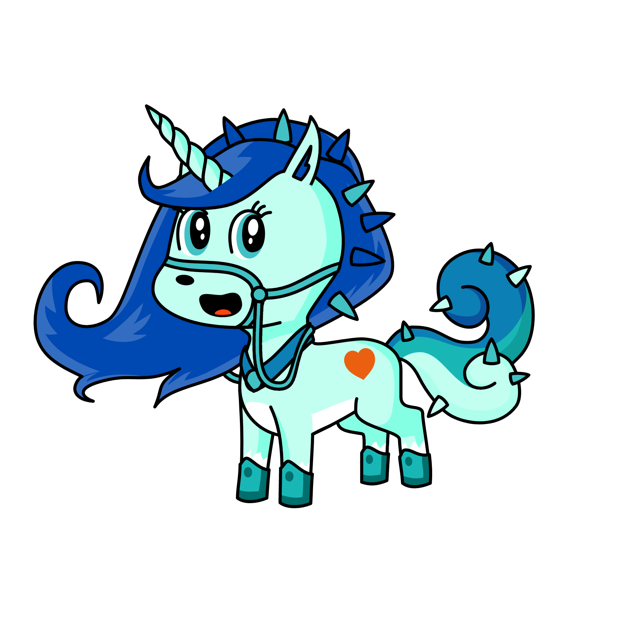 winter , the unicorn