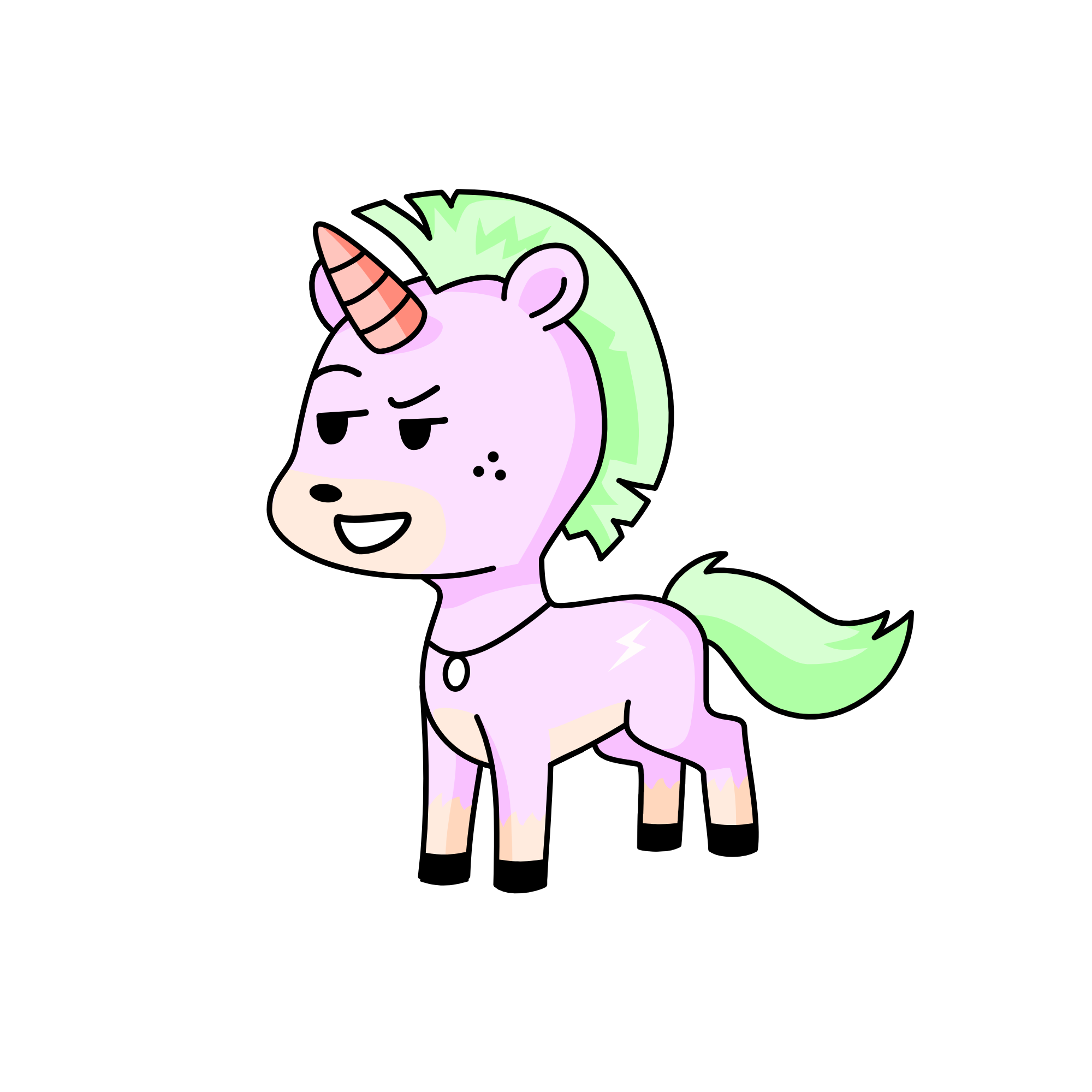Flower, the unicorn