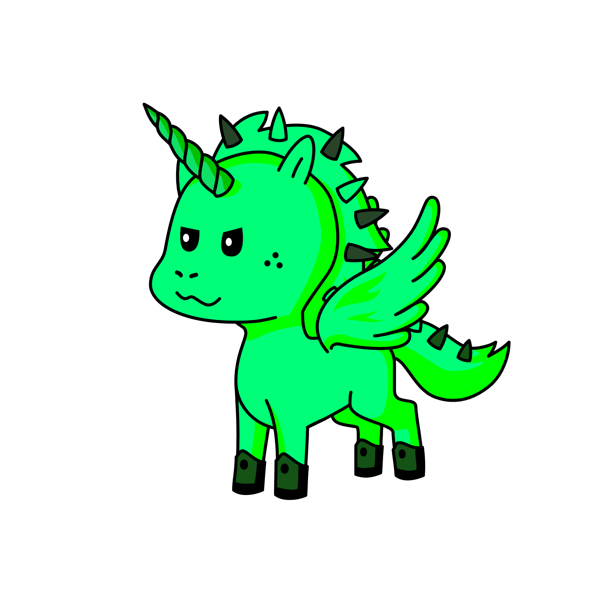 Radioactive Unicorn, the unicorn