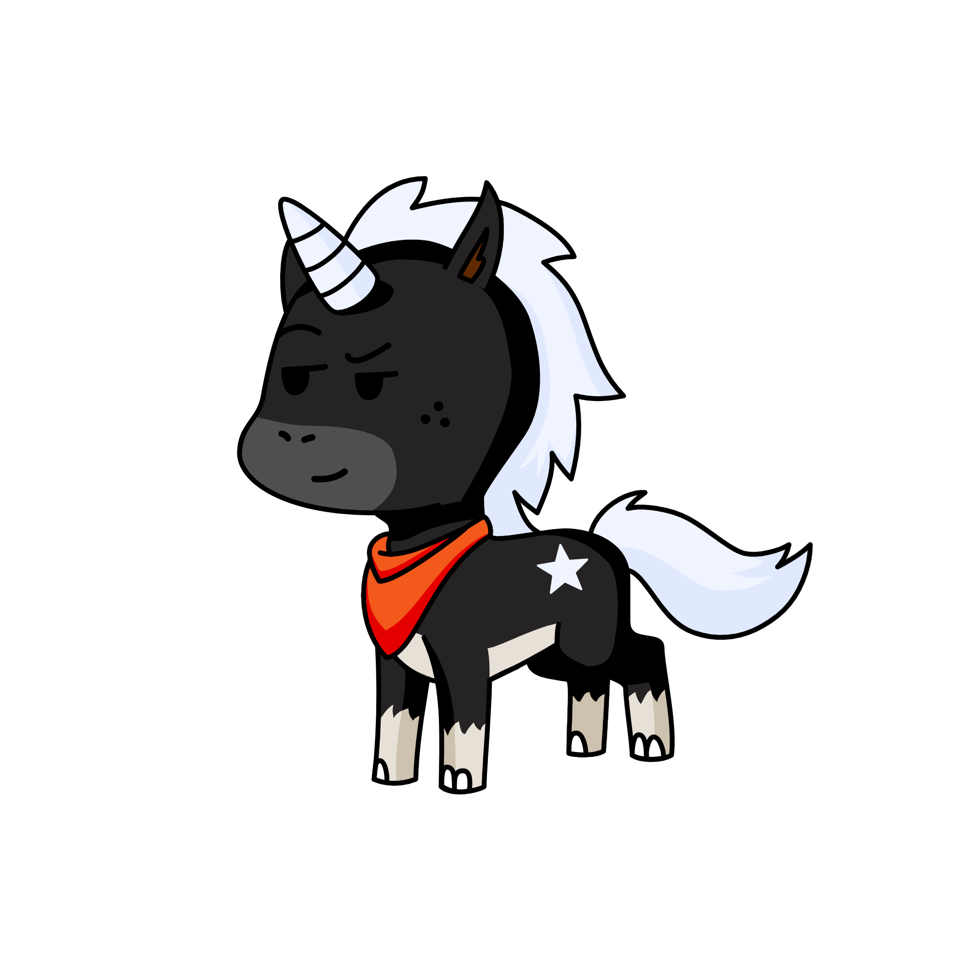 shadow , the unicorn