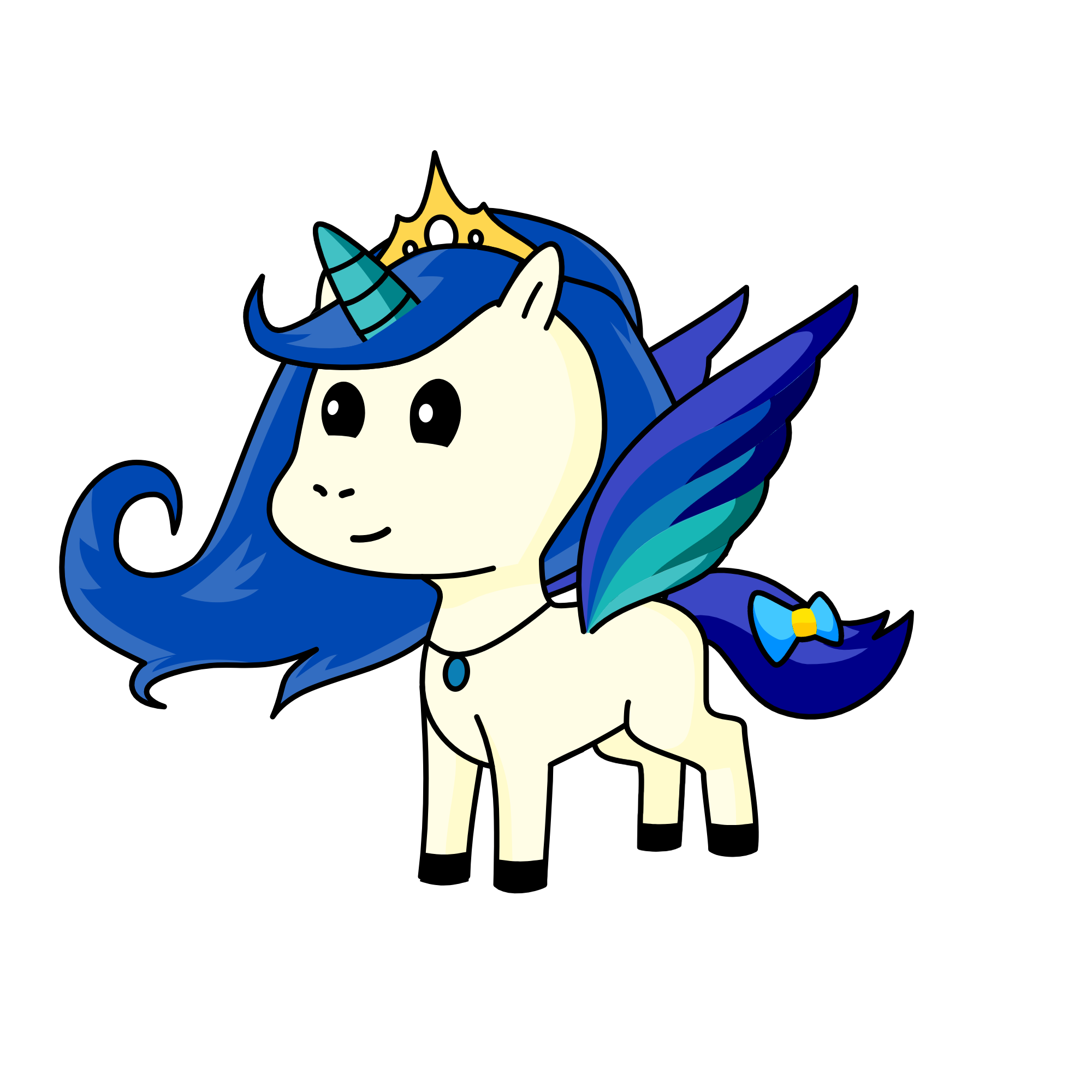 Beauty, the unicorn