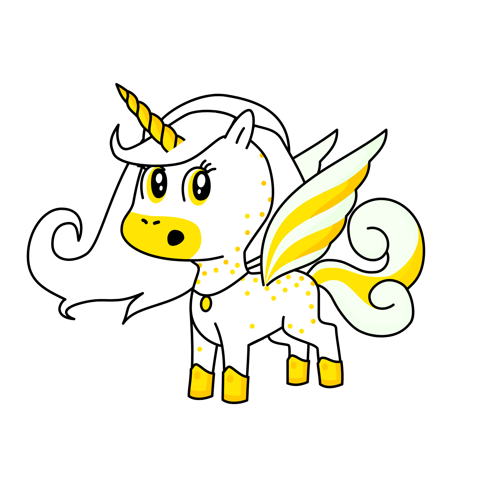 Angel, the unicorn