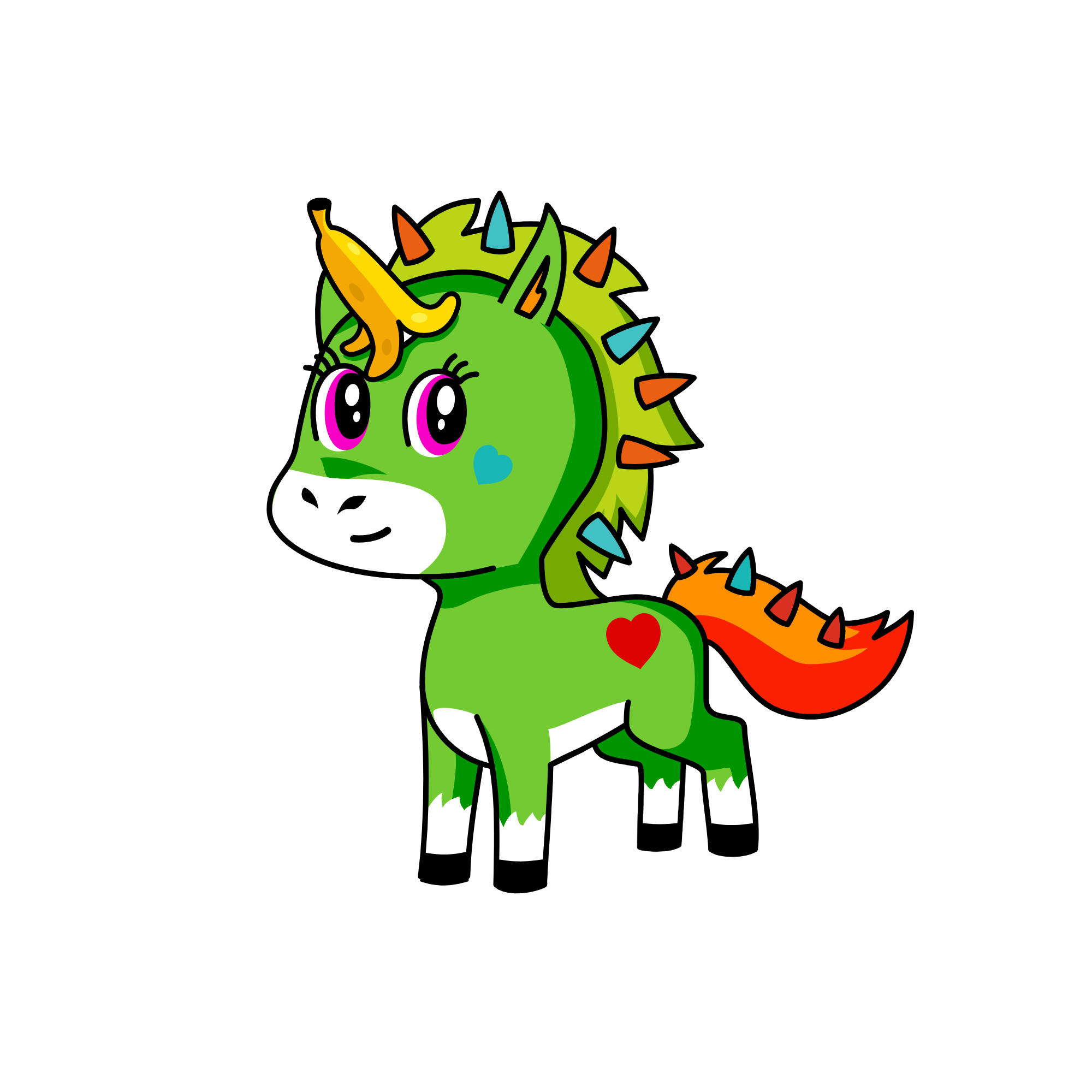 Meg, the unicorn