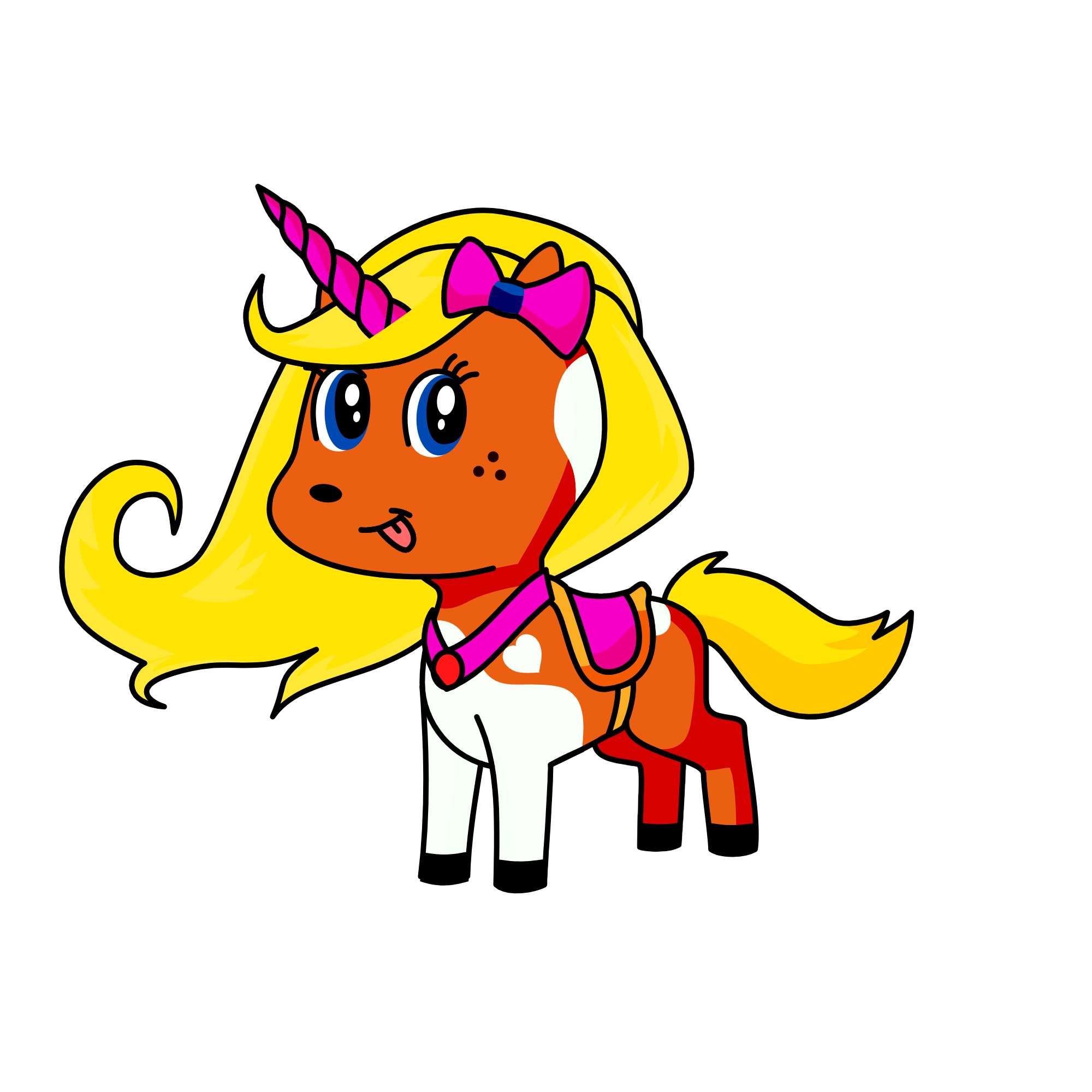 Hailee, the unicorn