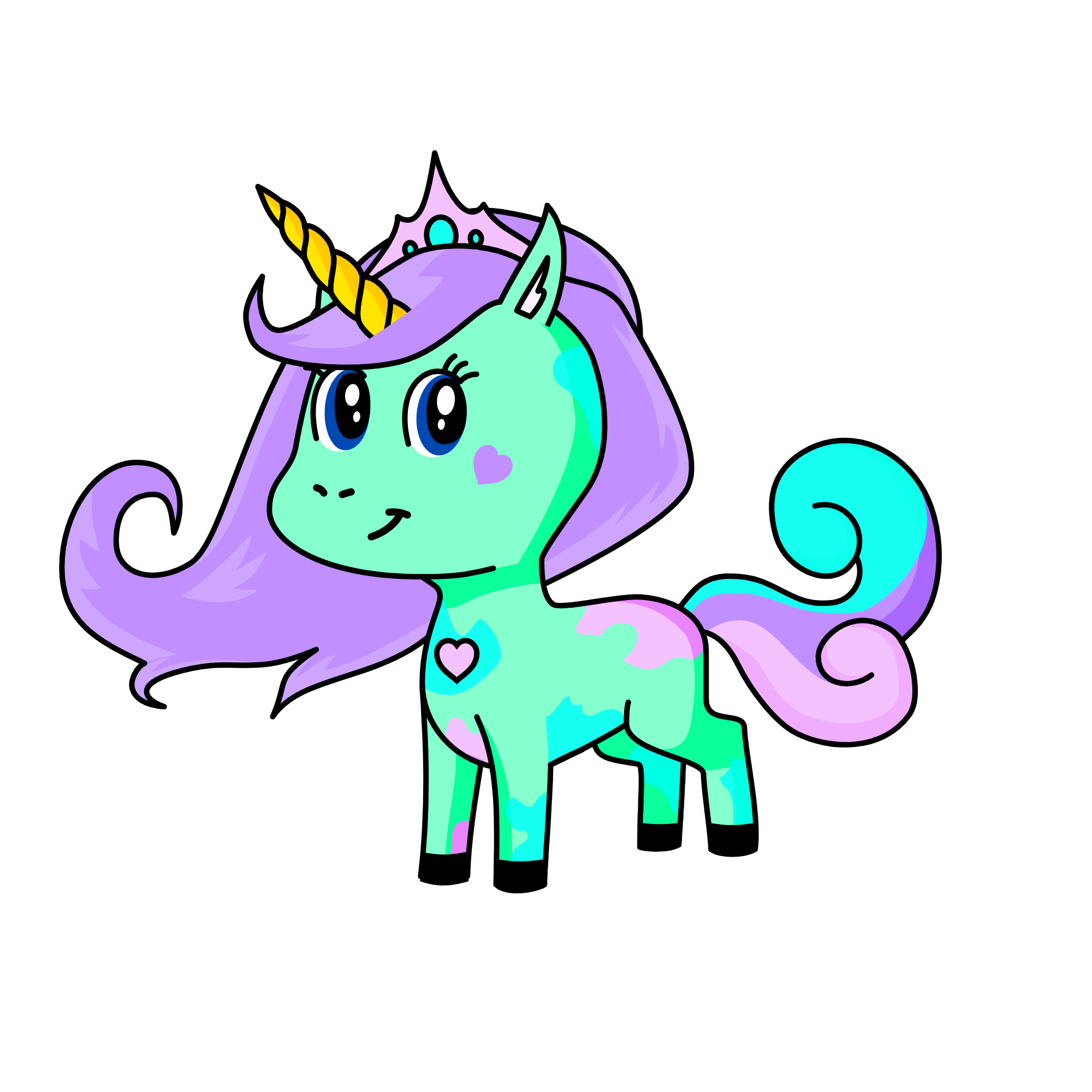 Kiara, the unicorn