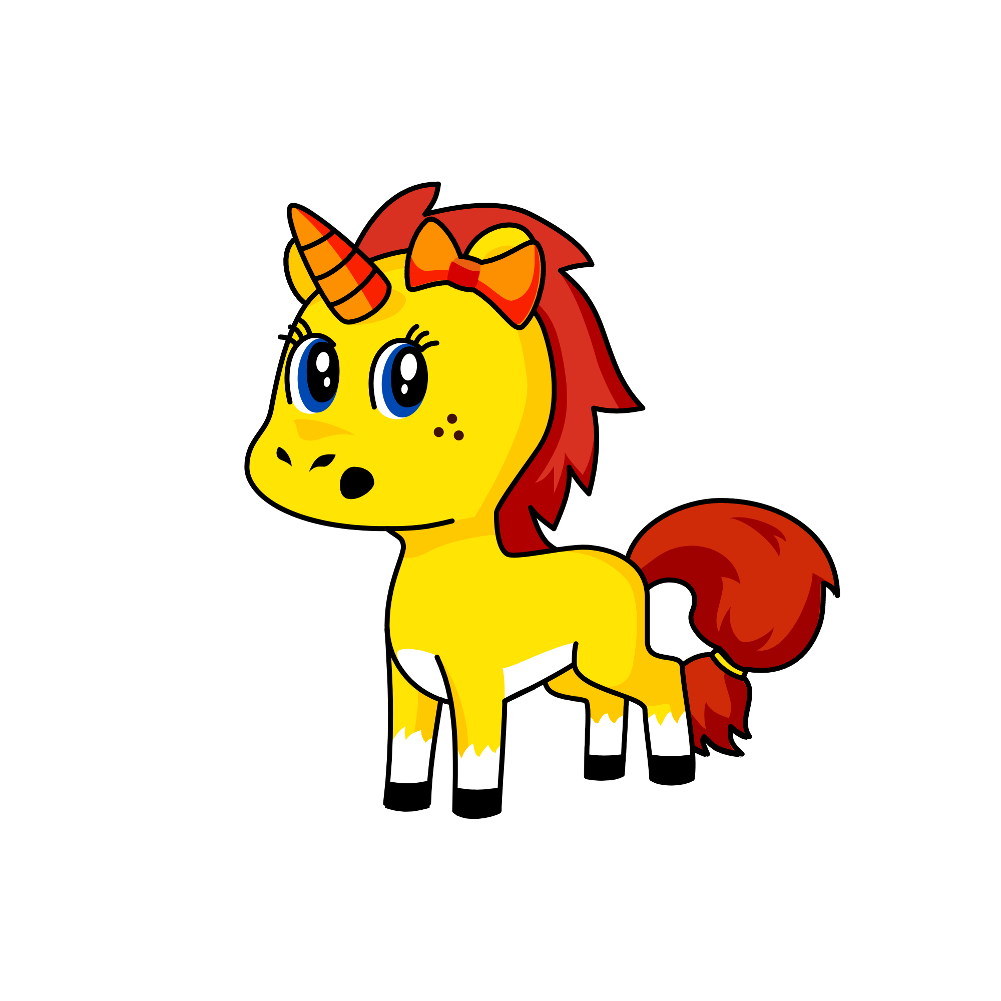 fire, the unicorn