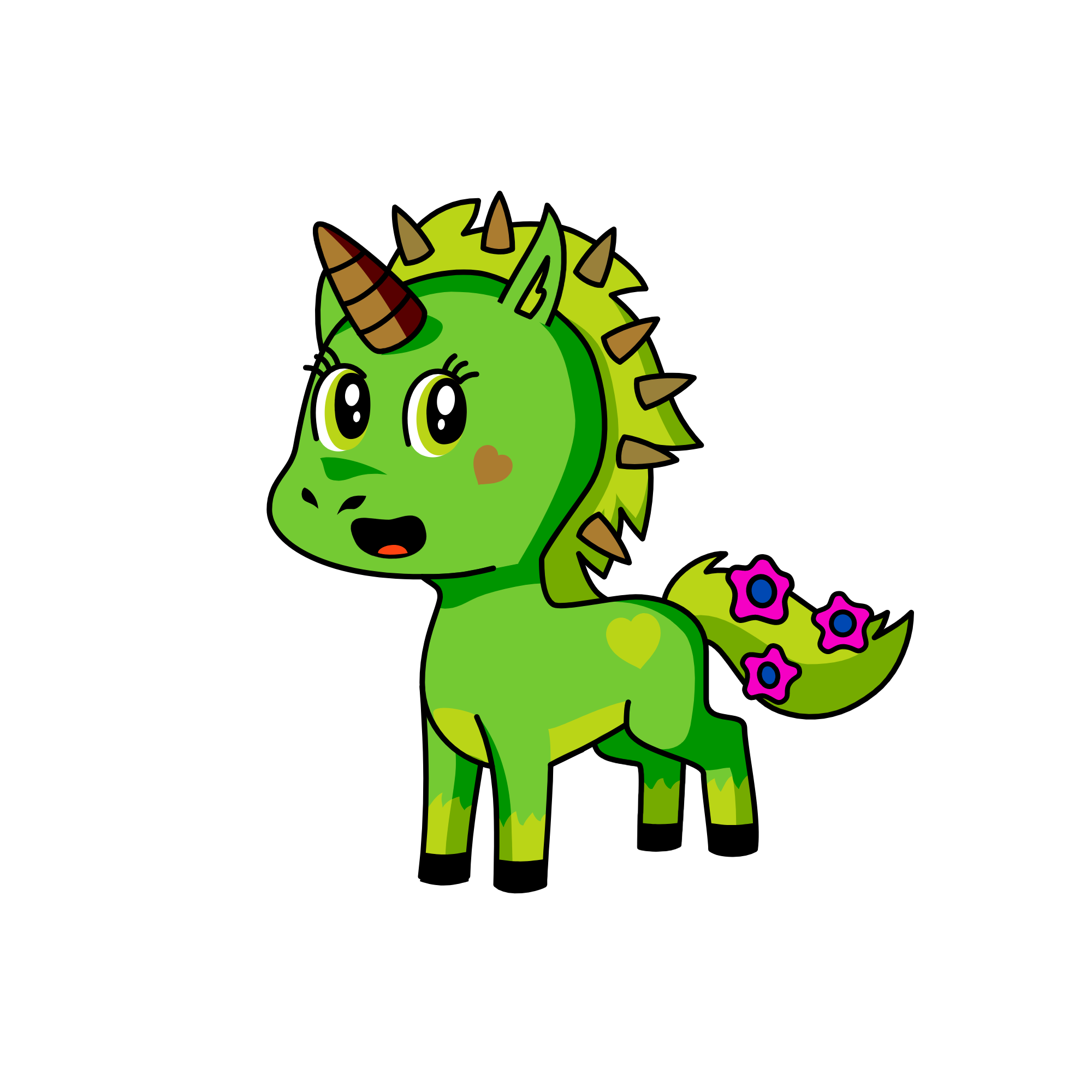 Thorn Bush-Random Challenge, the unicorn