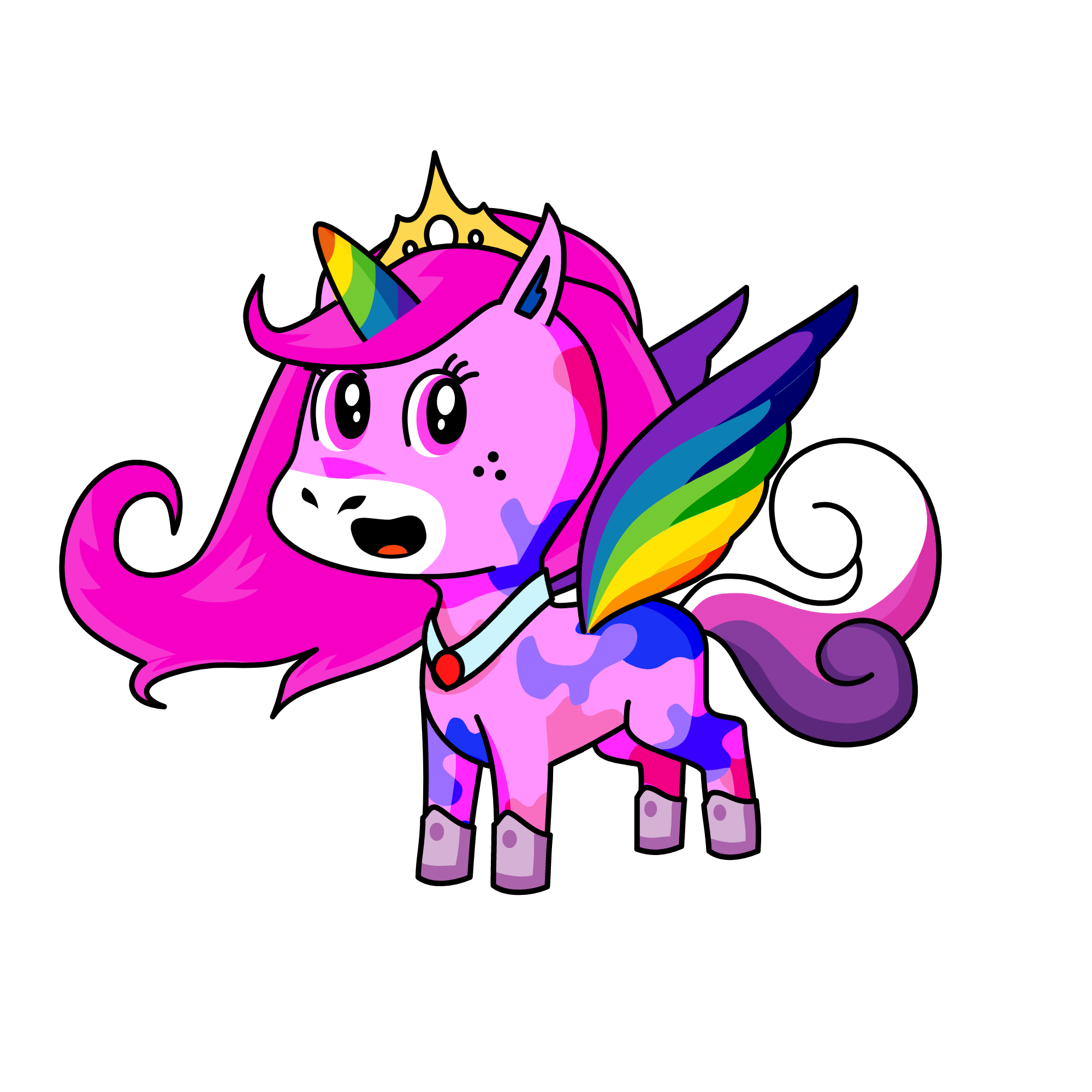  lollipop, the unicorn