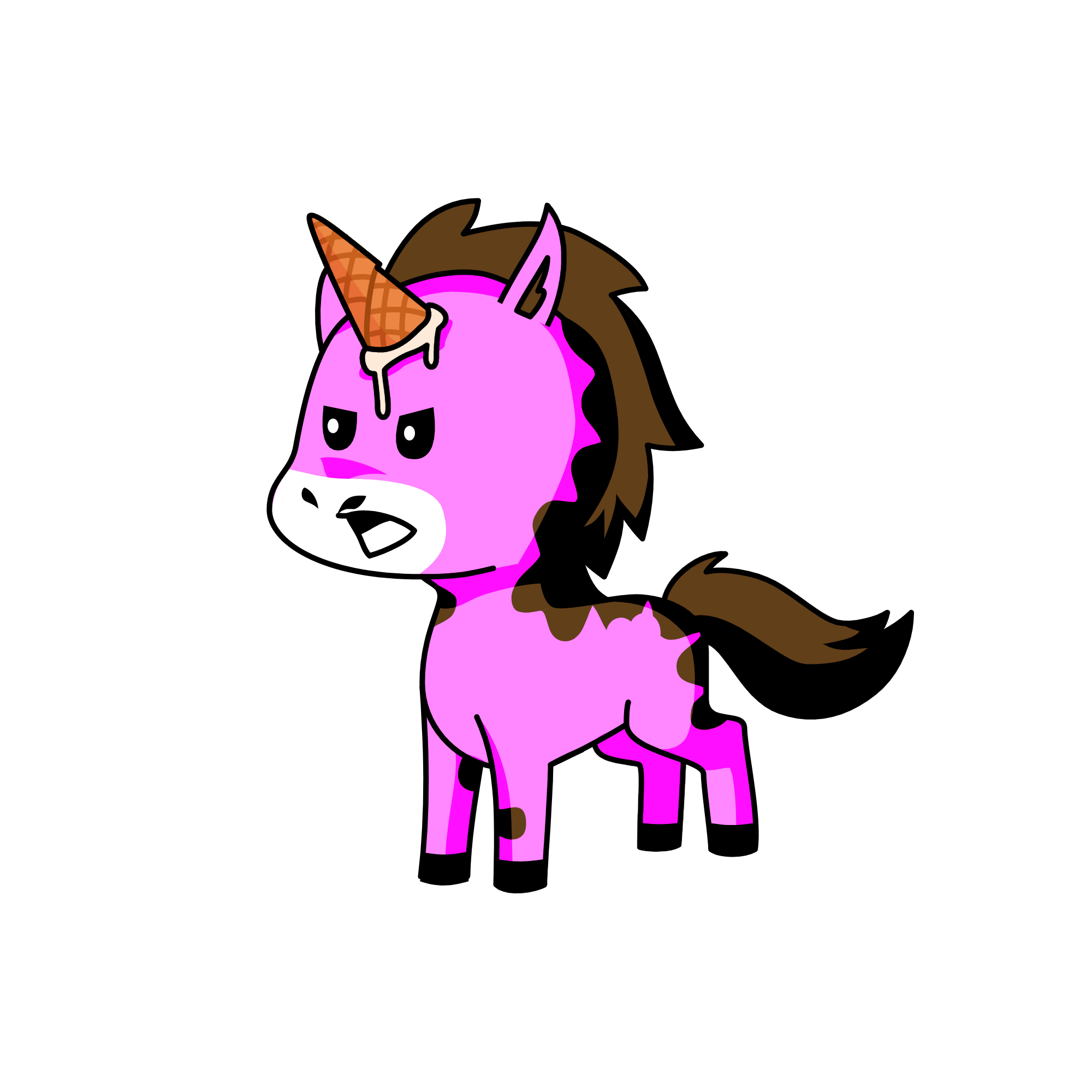 Ice Cream-Random Challenge, the unicorn