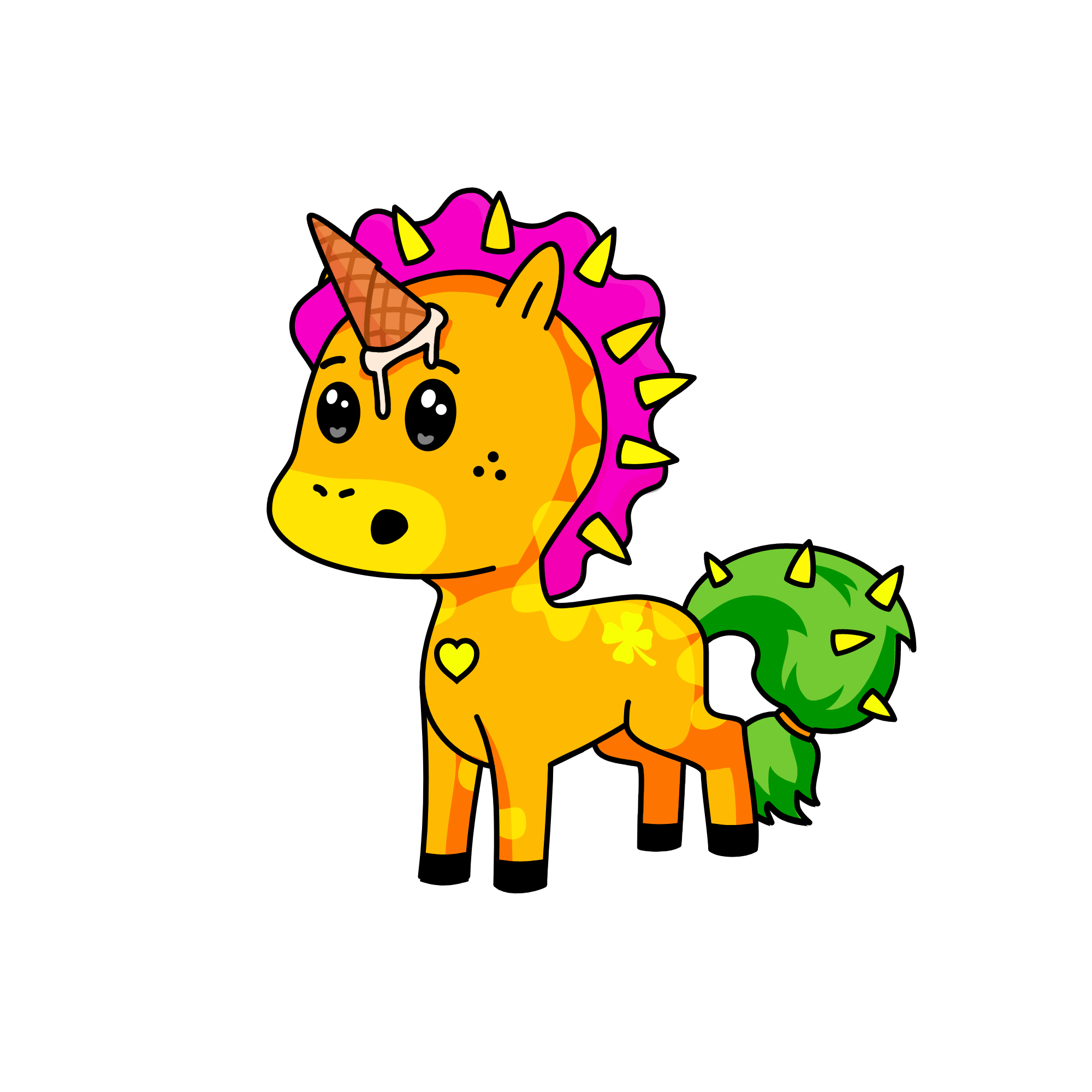 Bright-Random Challenge, the unicorn