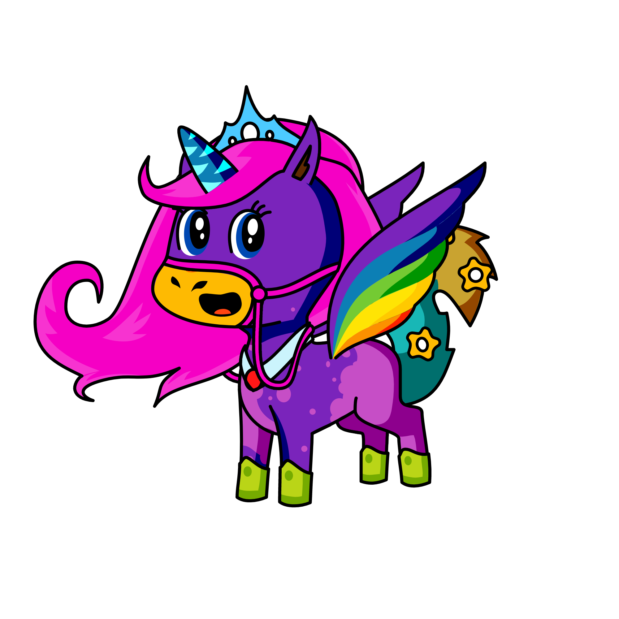 yoshi, the unicorn