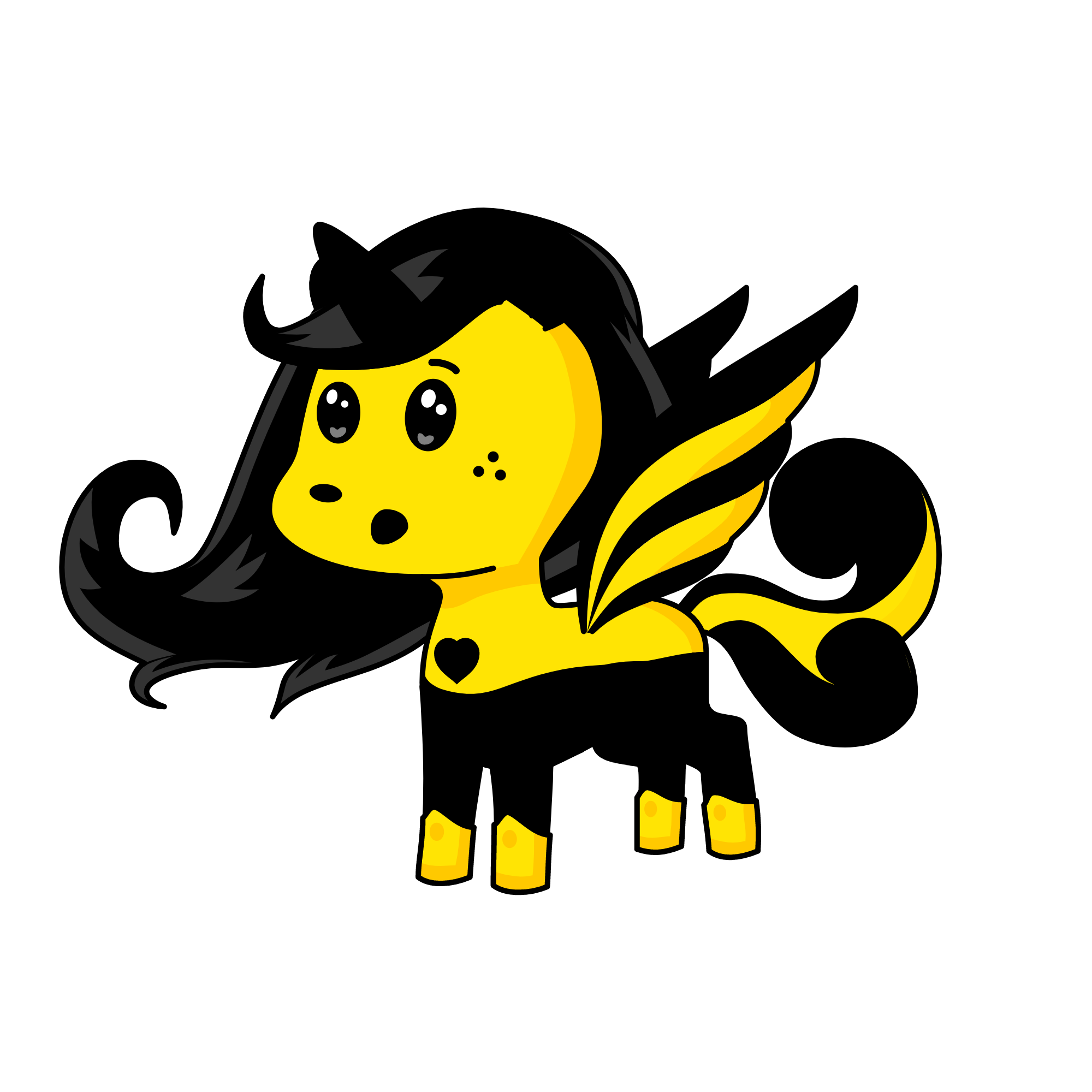 Bumblebee, the unicorn