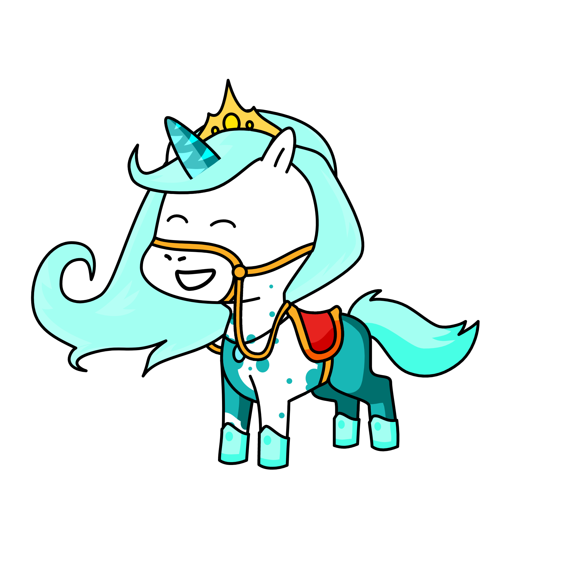Snowy, the unicorn