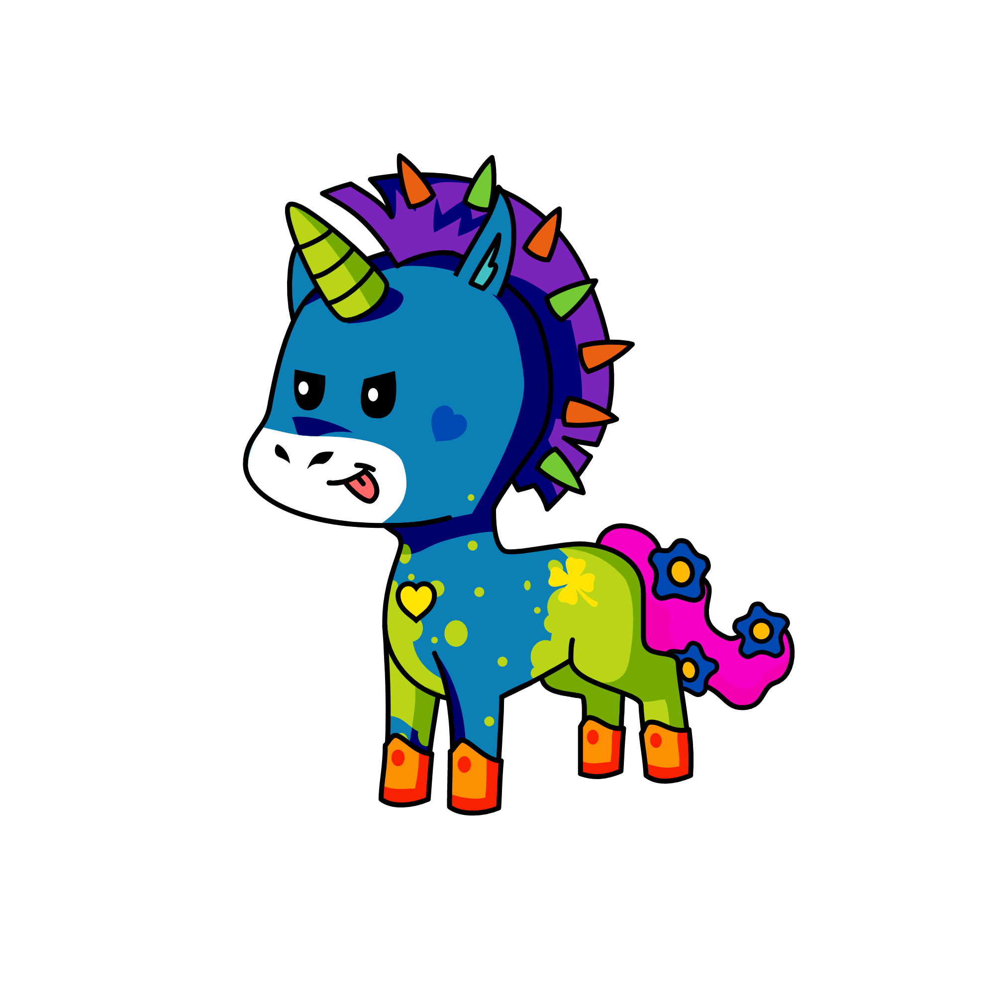 poop, the unicorn