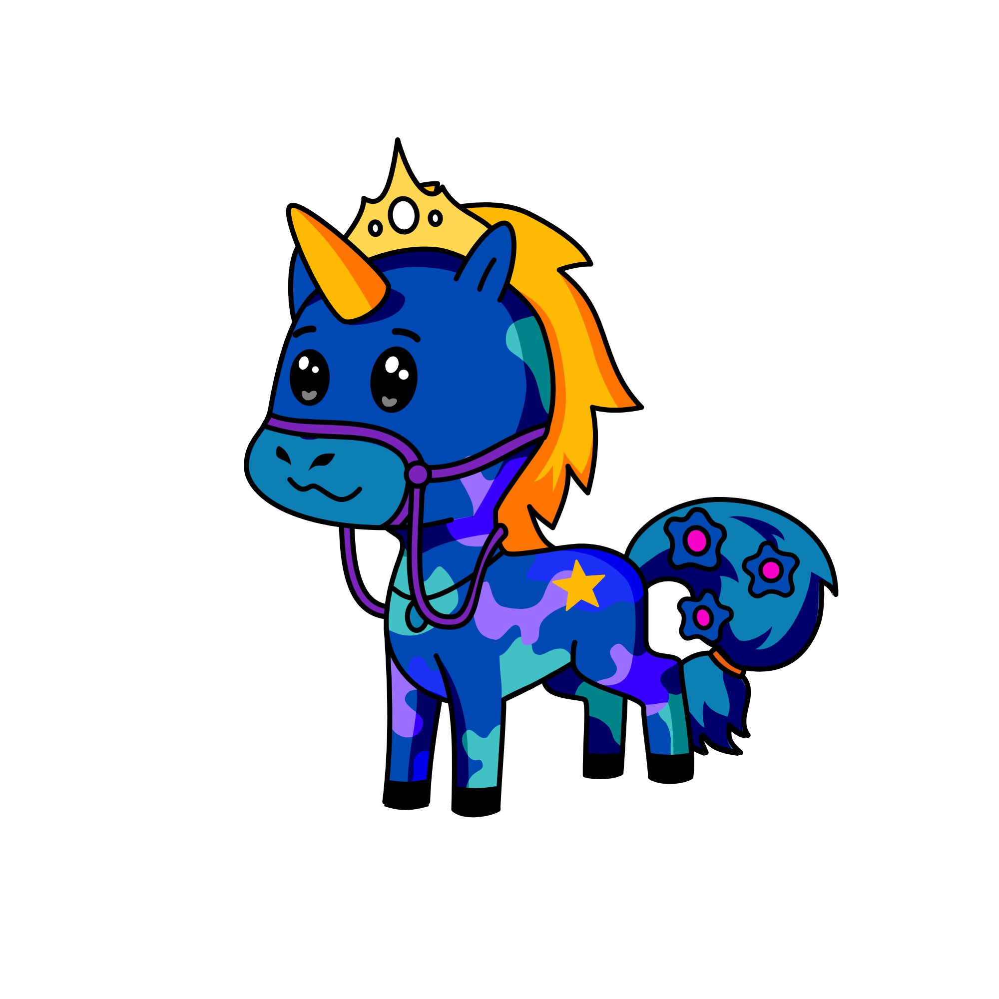 Moon, the unicorn