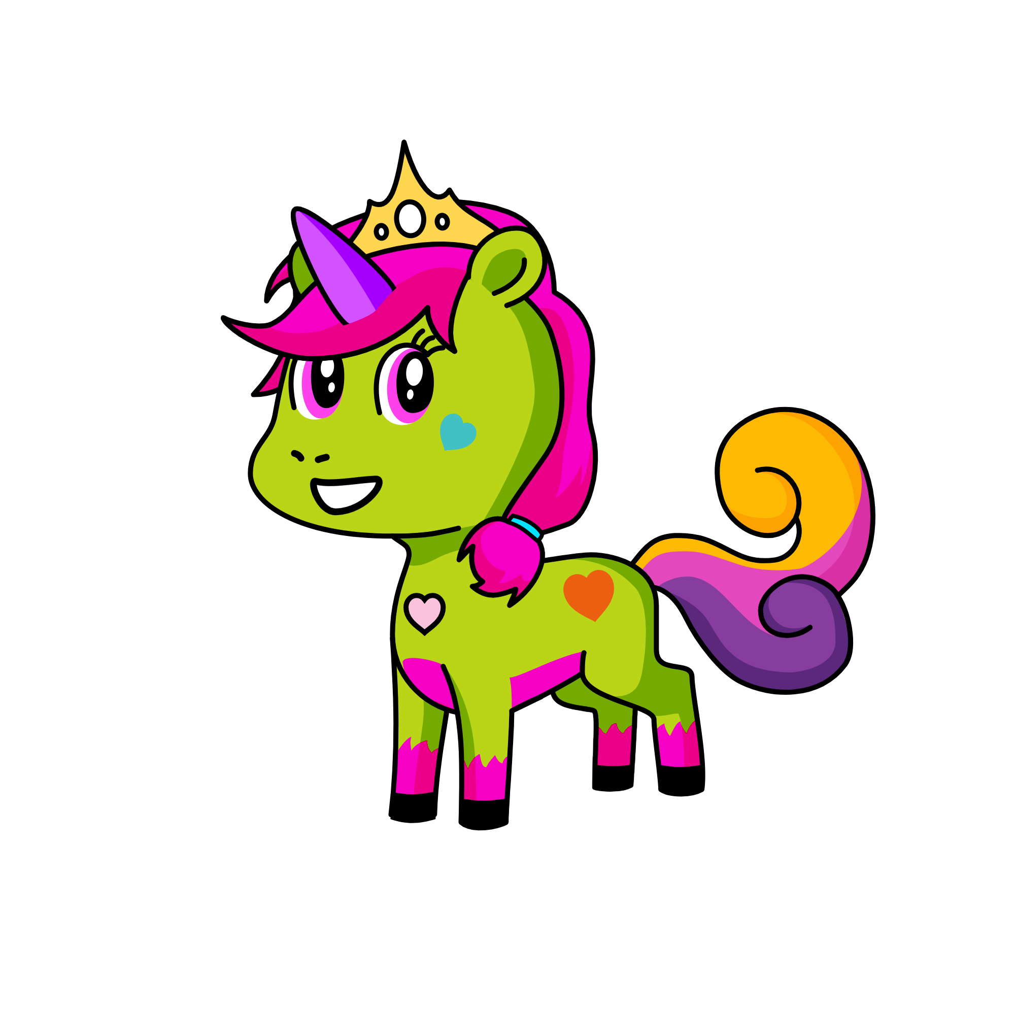 zoomicorn, the unicorn