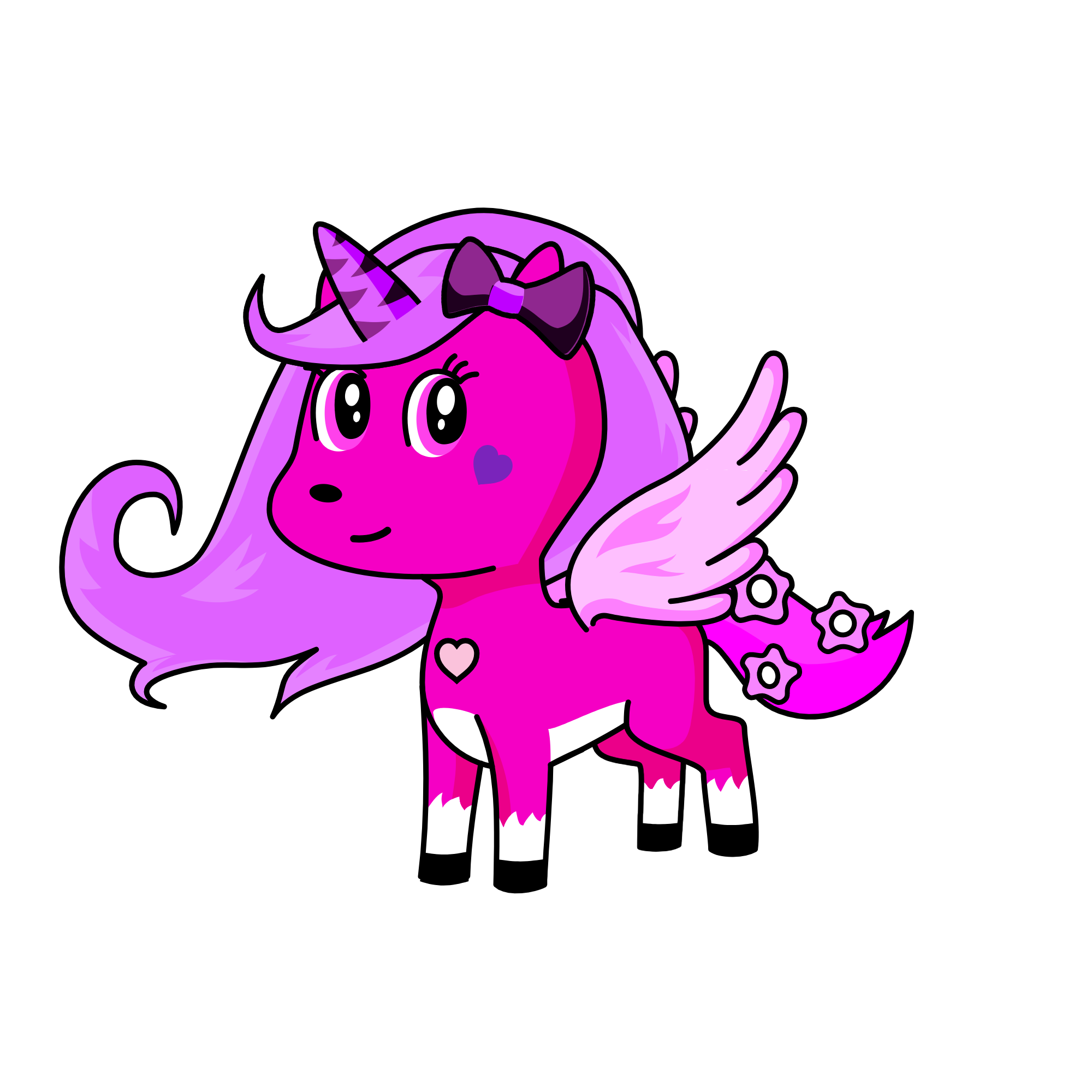 Pinky pie, the unicorn
