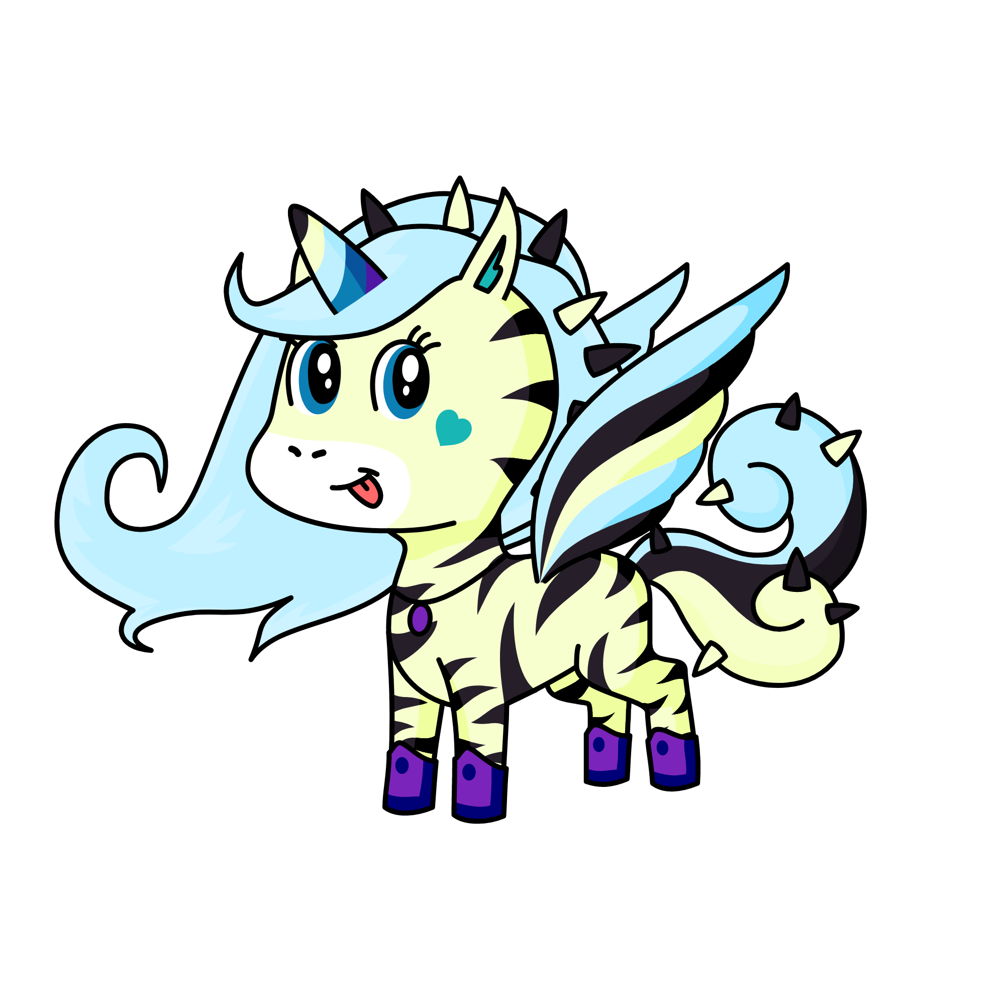 CANDY, the unicorn