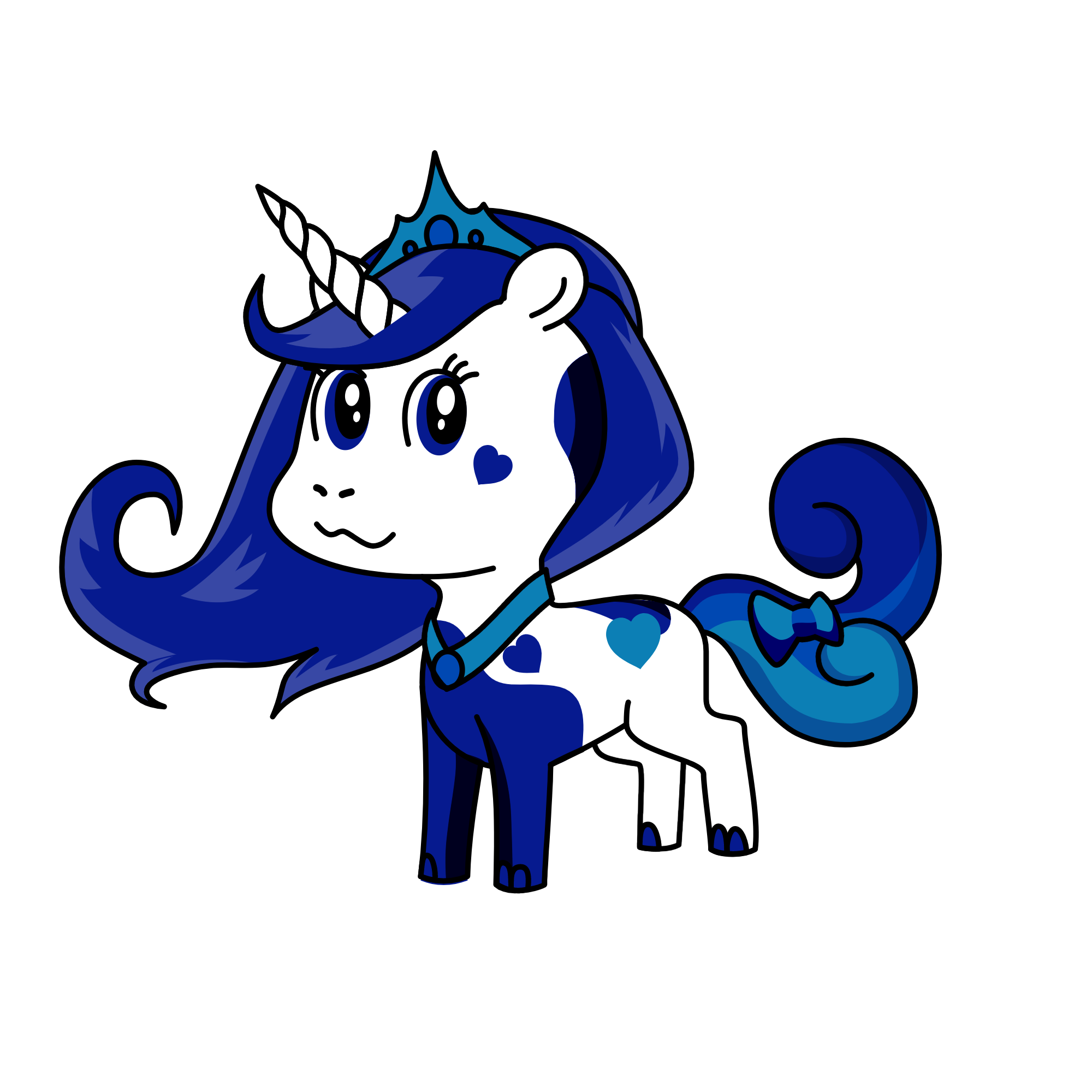 moonlight_queen, the unicorn