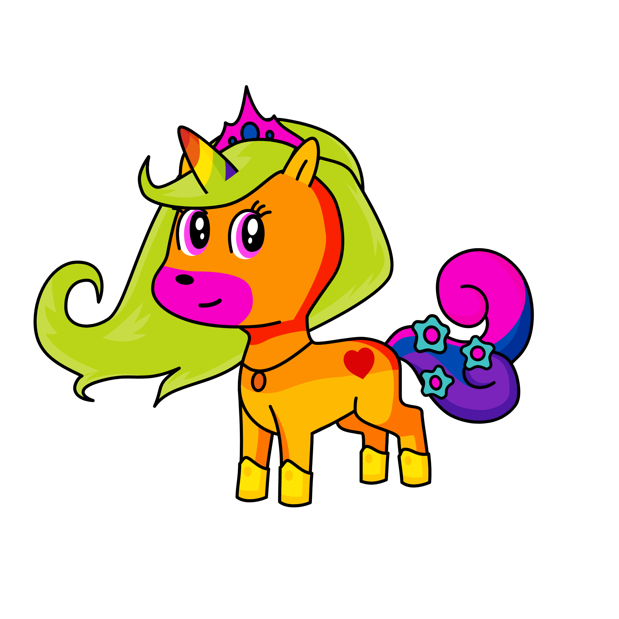 minu, the unicorn