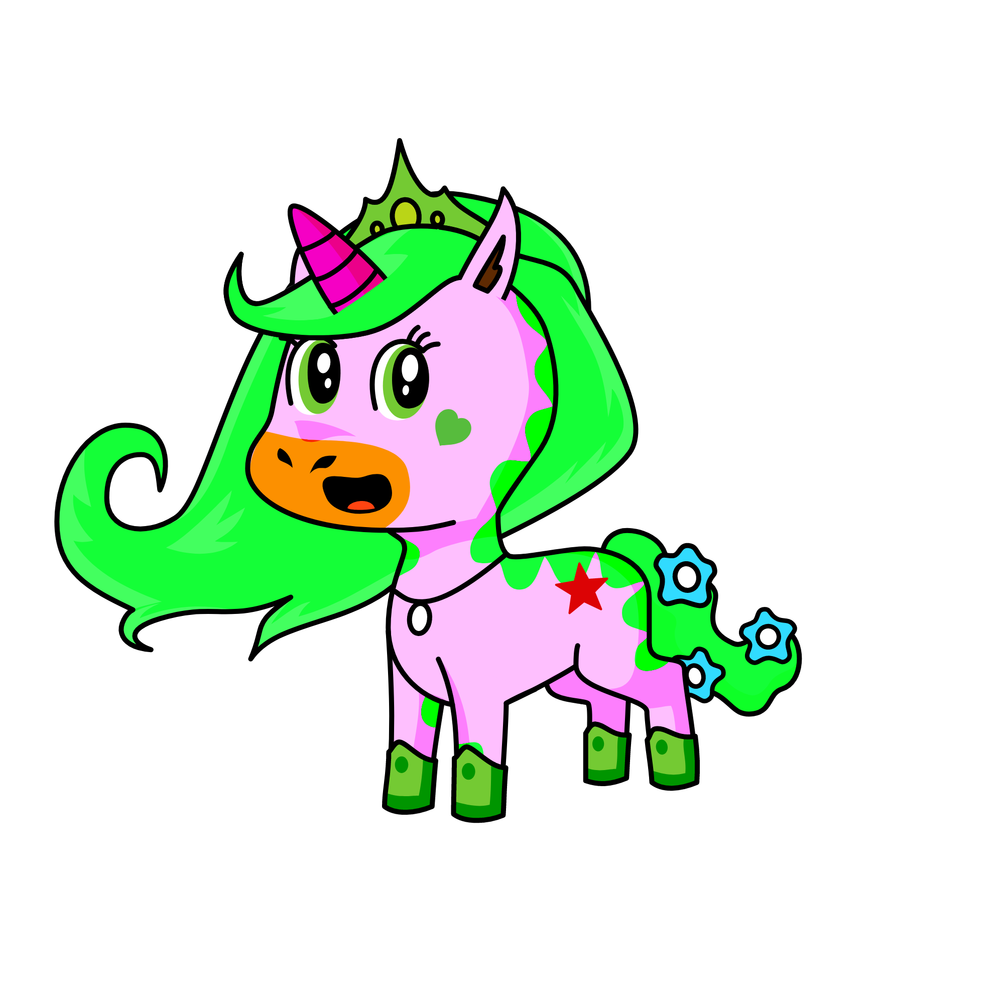 BUNNI, the unicorn