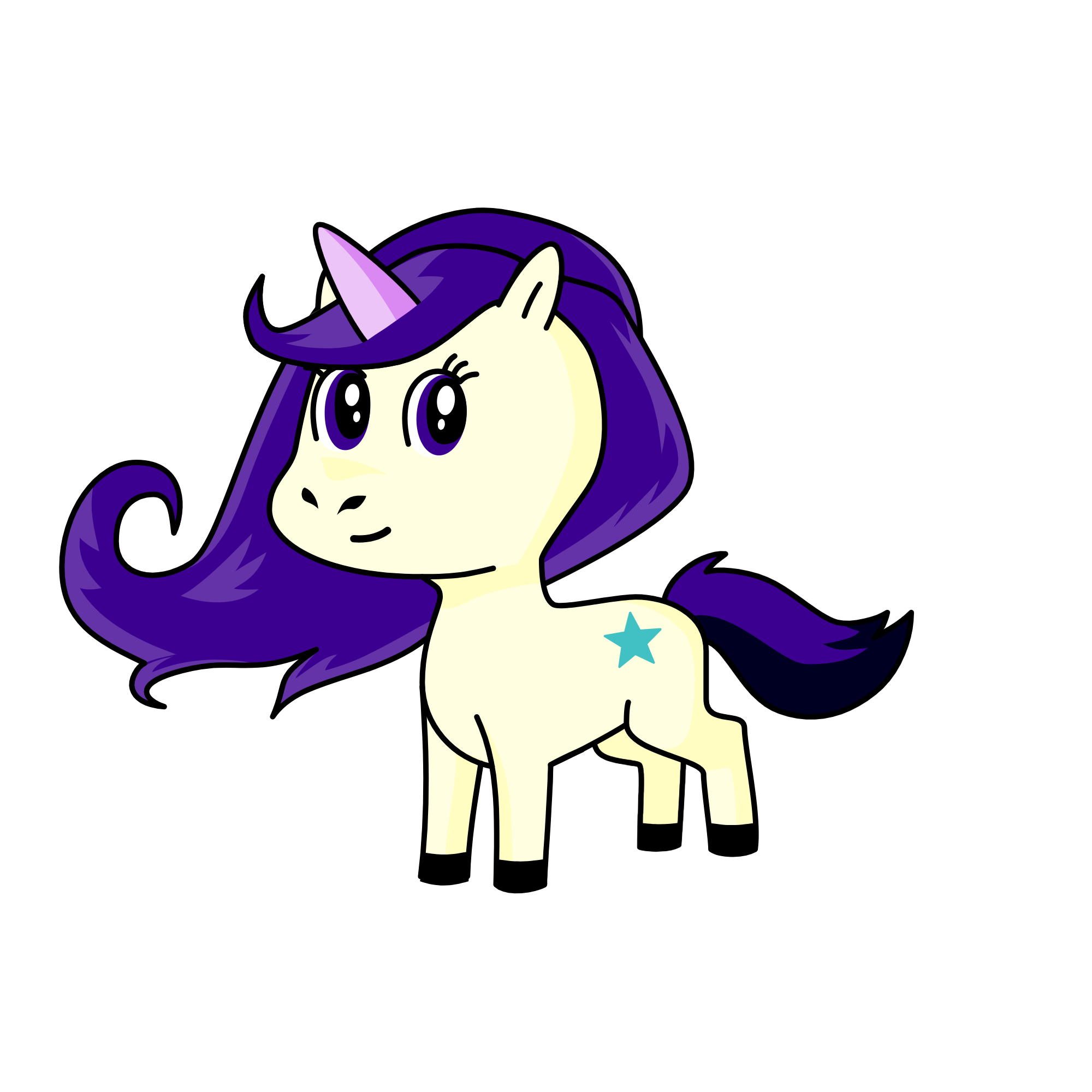 Rarity, the unicorn