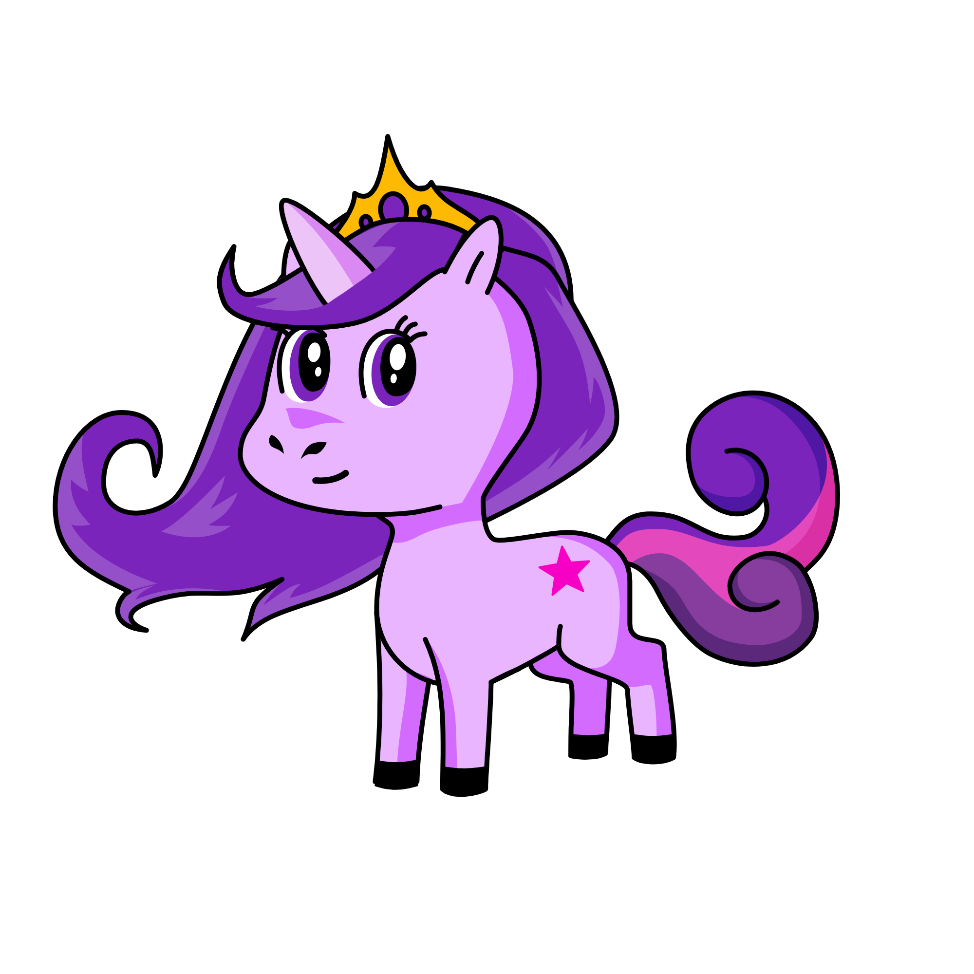Twilight Sparkle, the unicorn