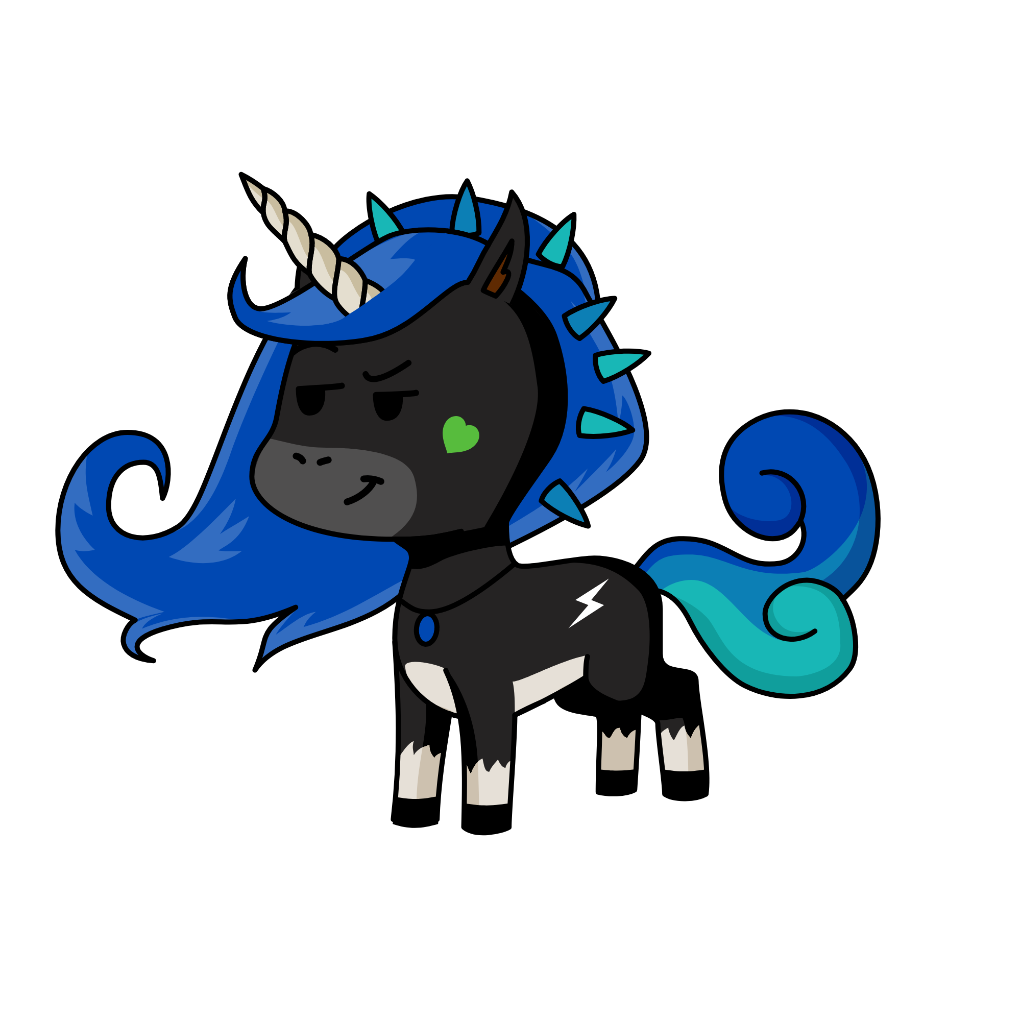 Ares, the unicorn