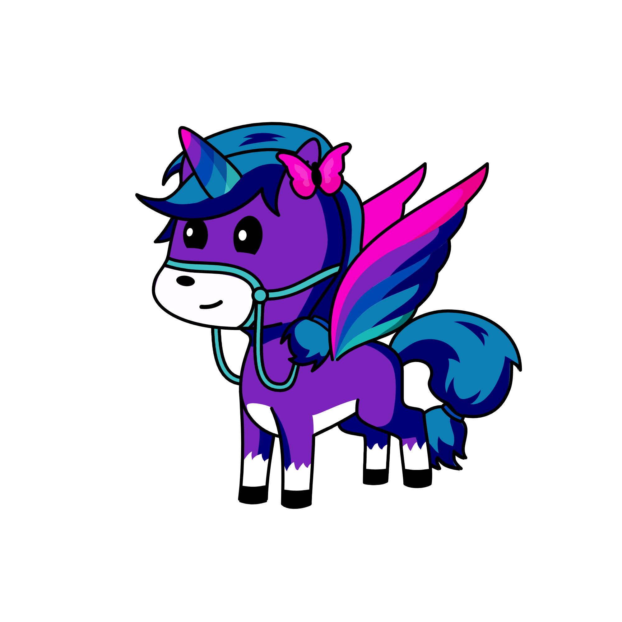 Midnight, the unicorn