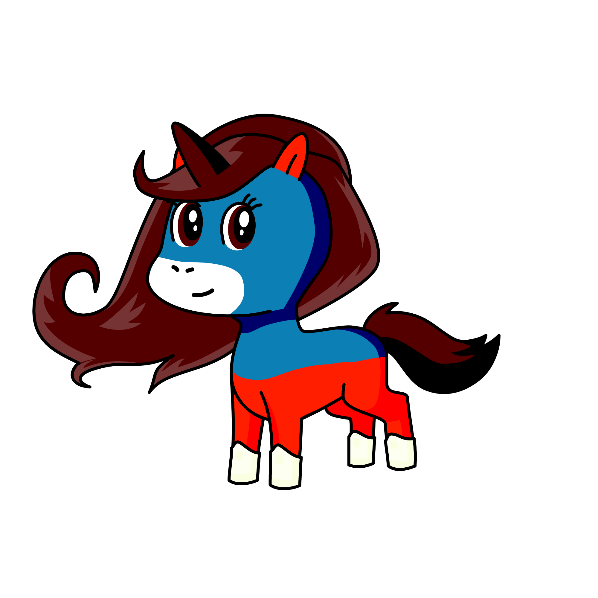 me in real, the unicorn