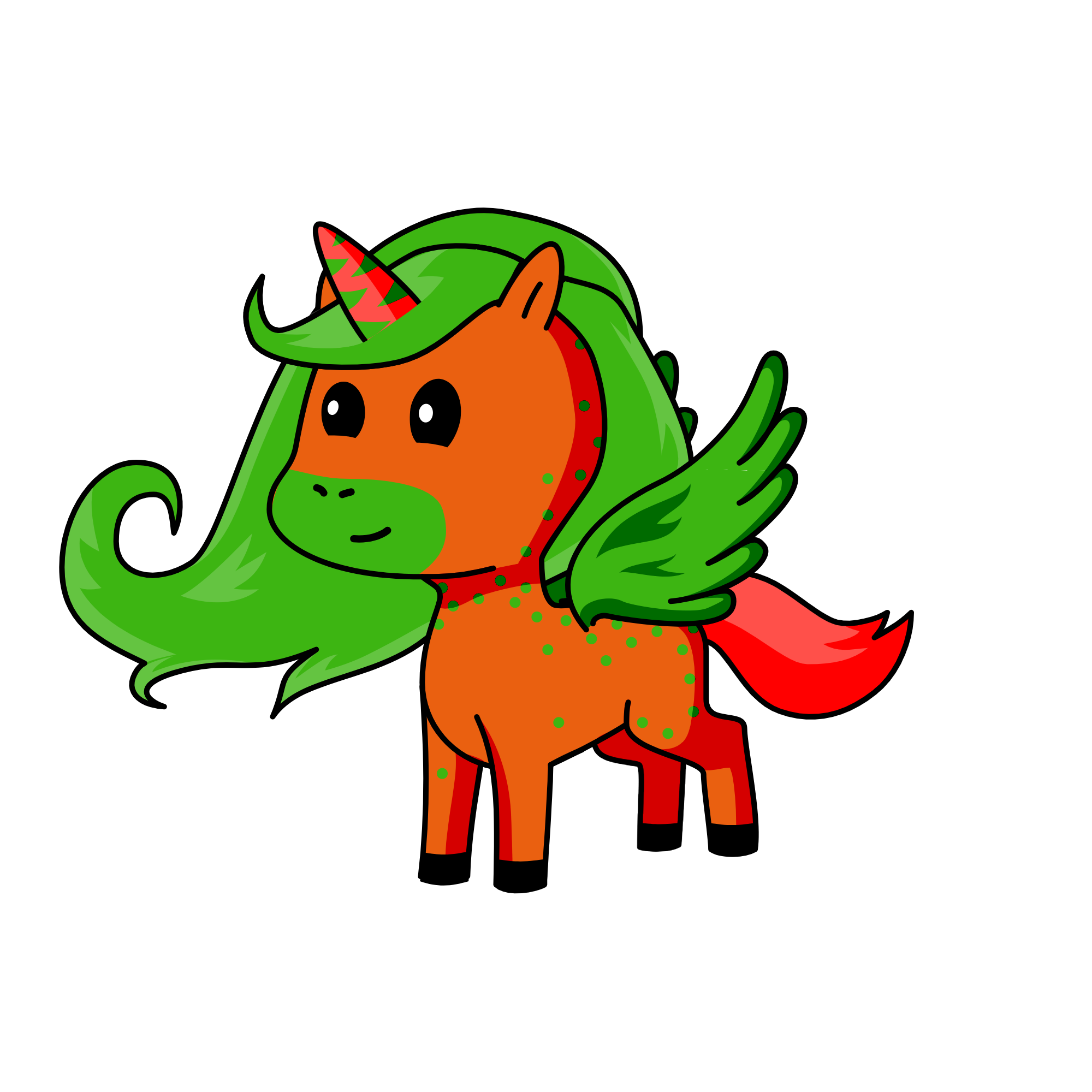 Holly, the unicorn