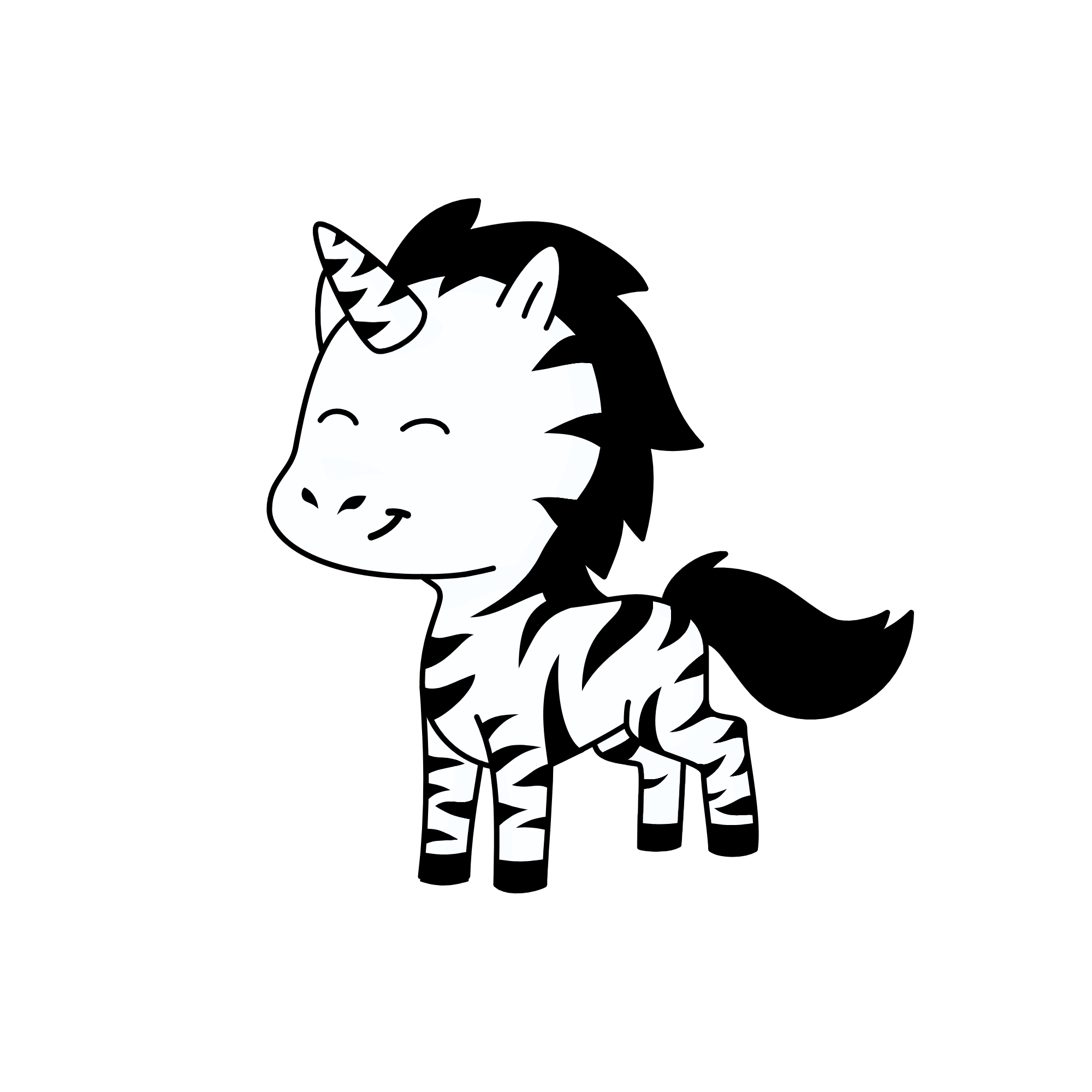 Zebra, the unicorn