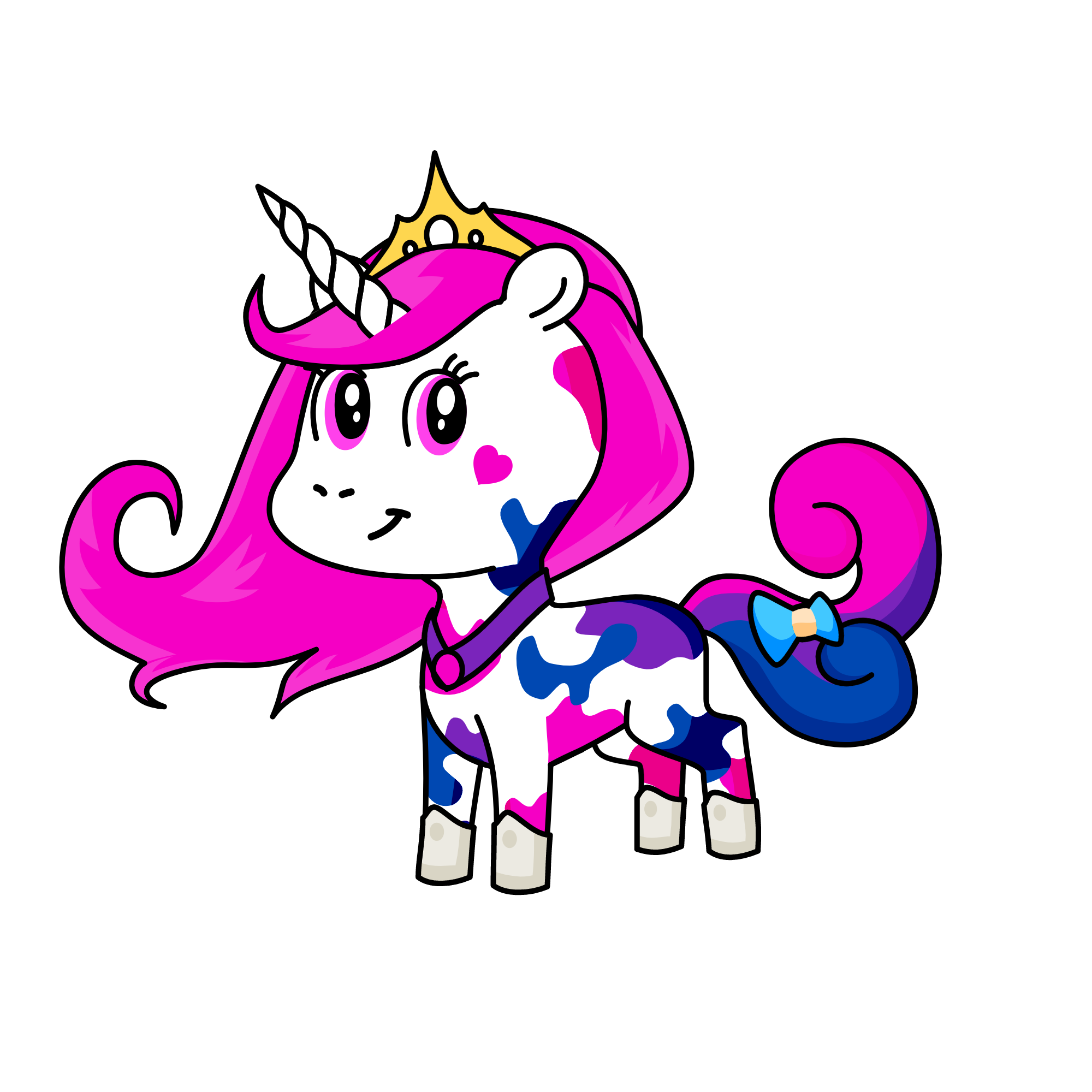 Lilly, the unicorn
