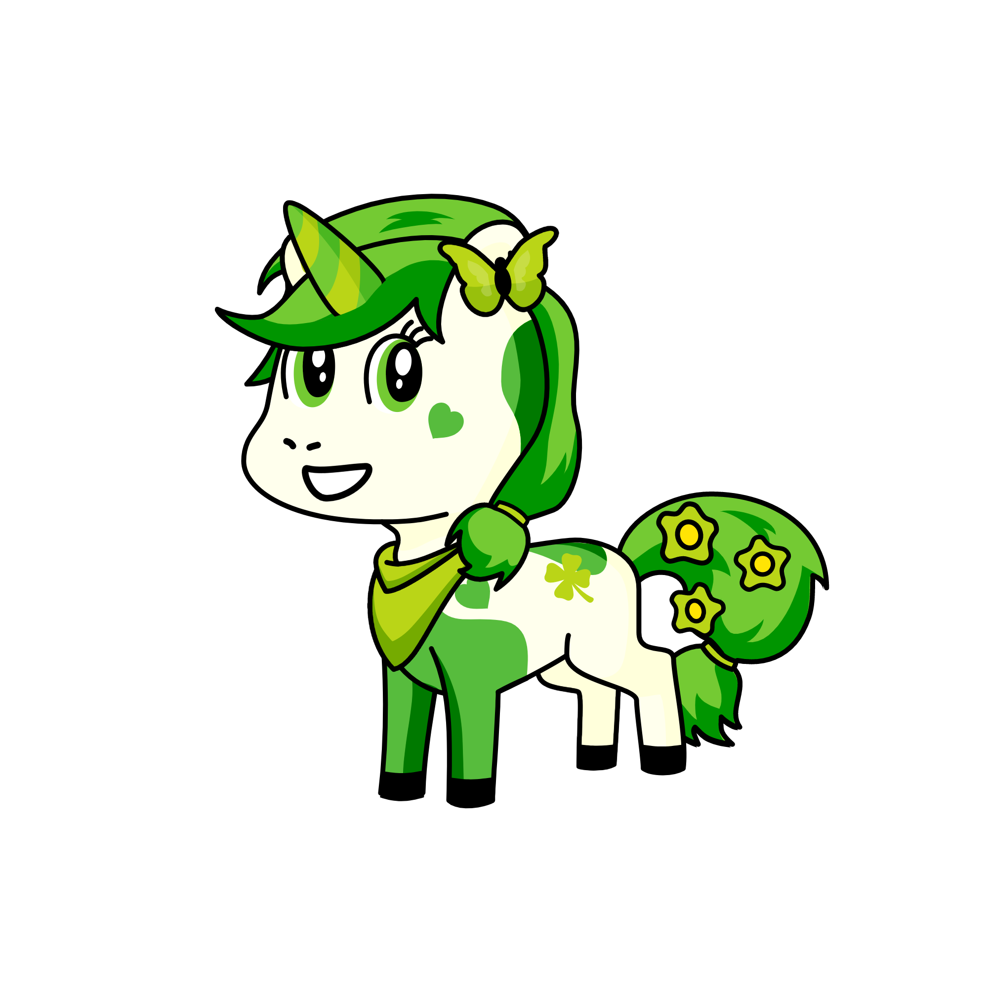 Flower, the unicorn