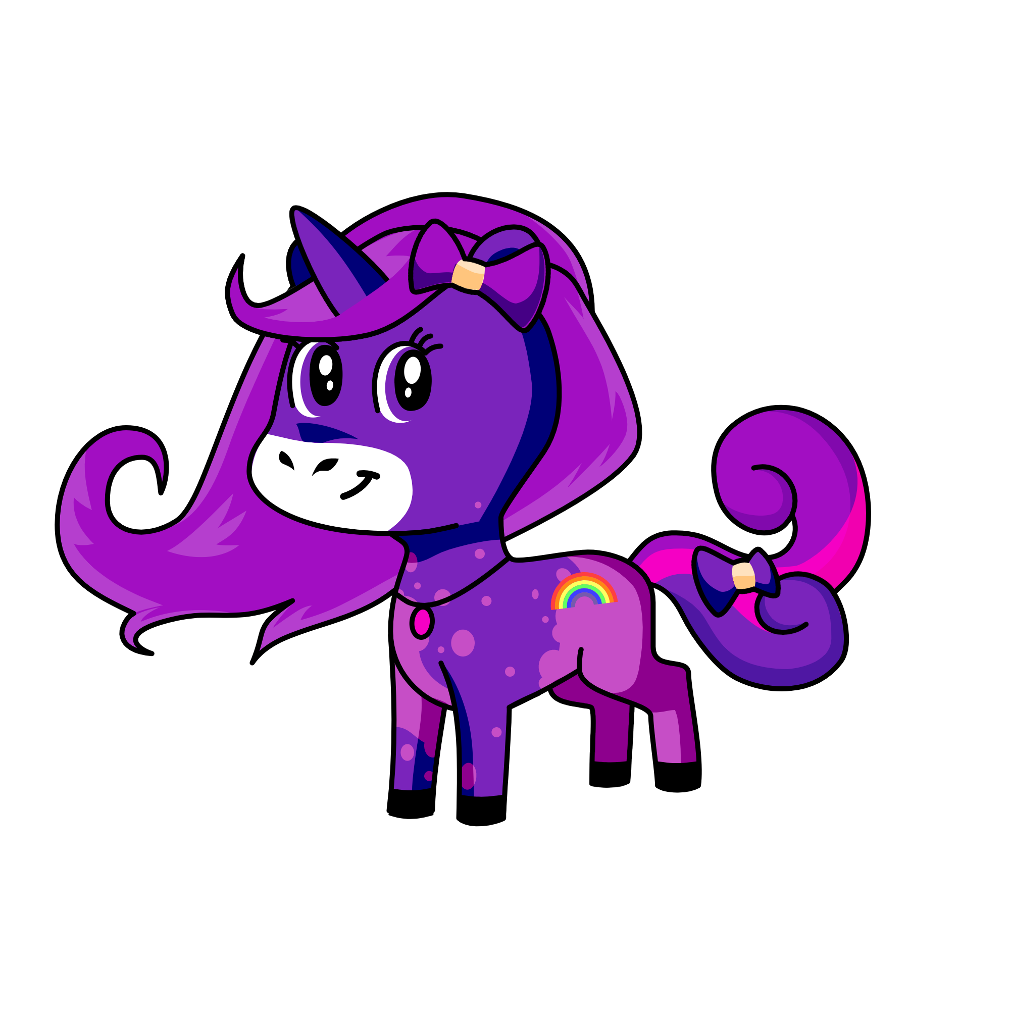 Cloudy , the unicorn