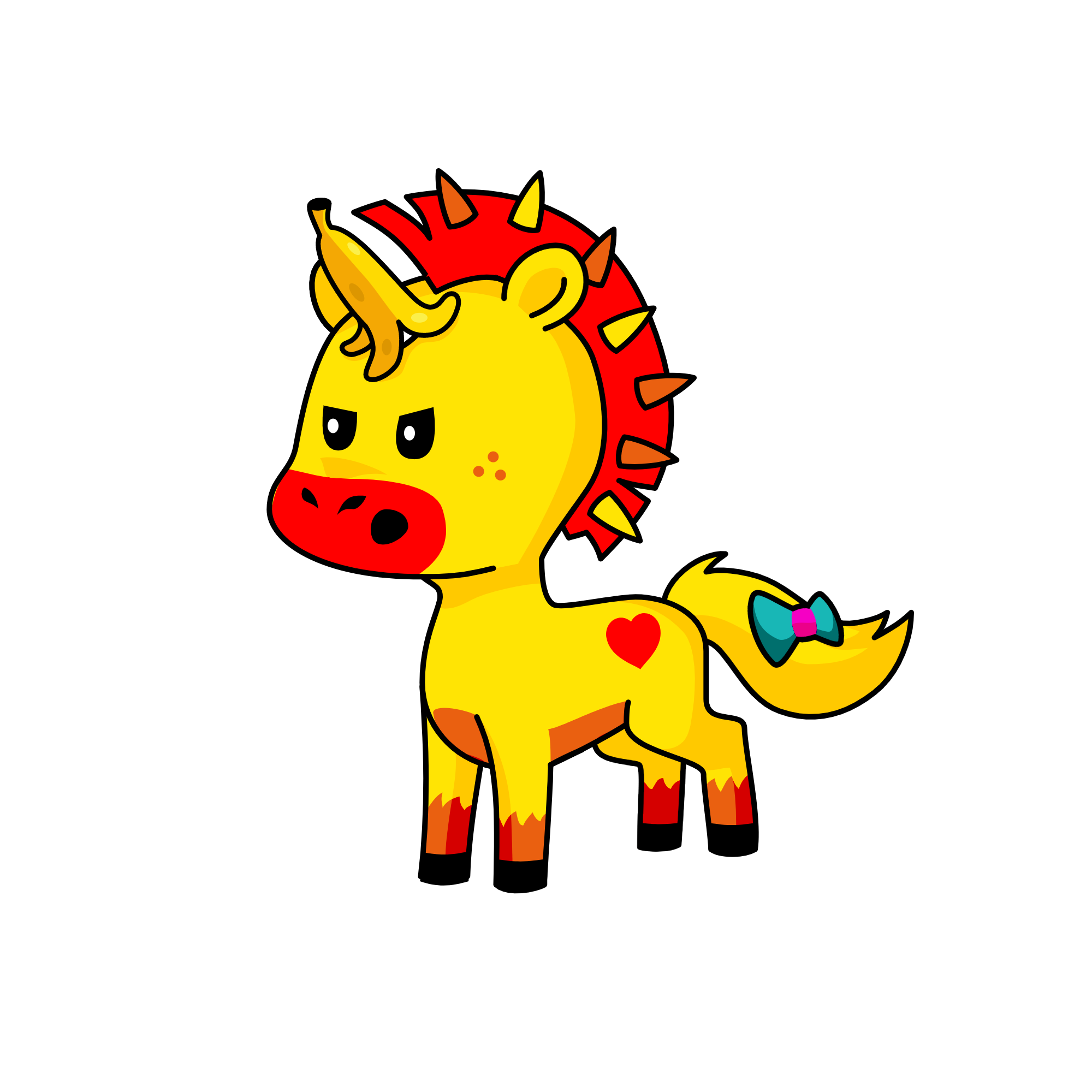 Bannana, the unicorn
