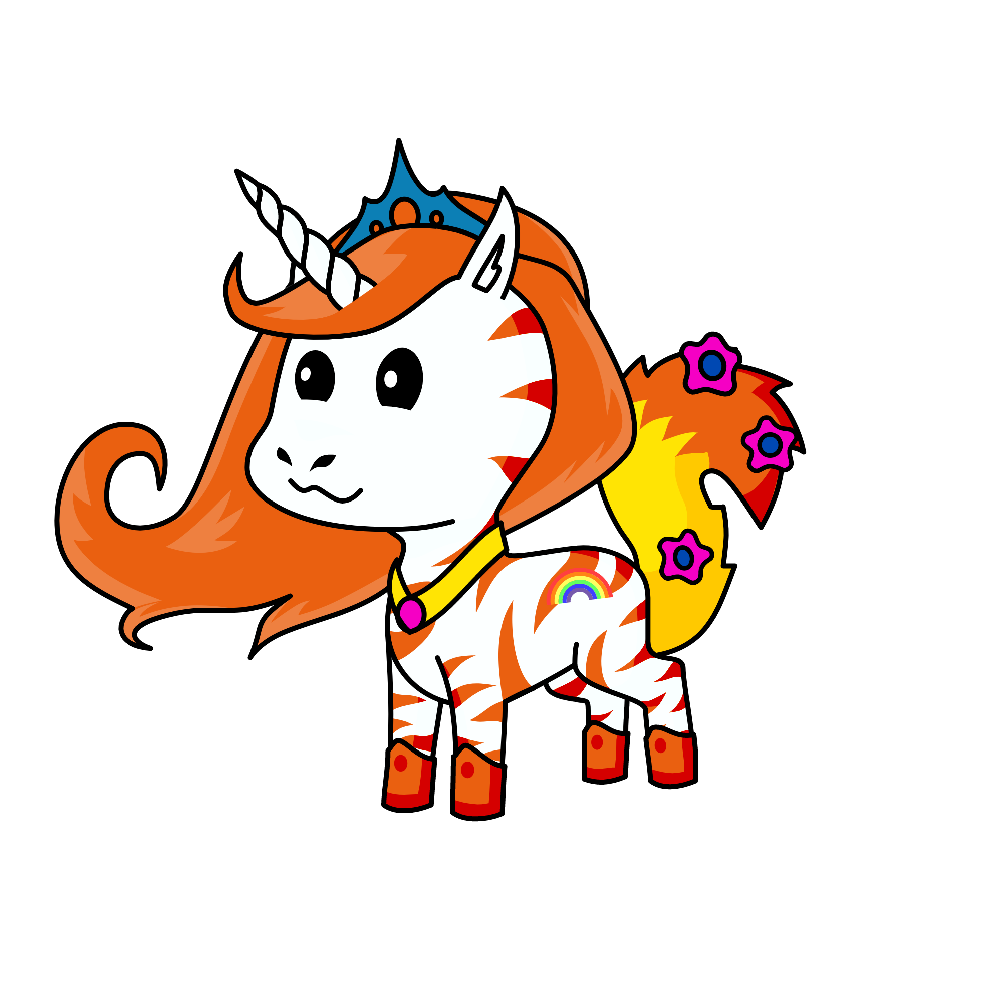 Princess Juliana, the unicorn