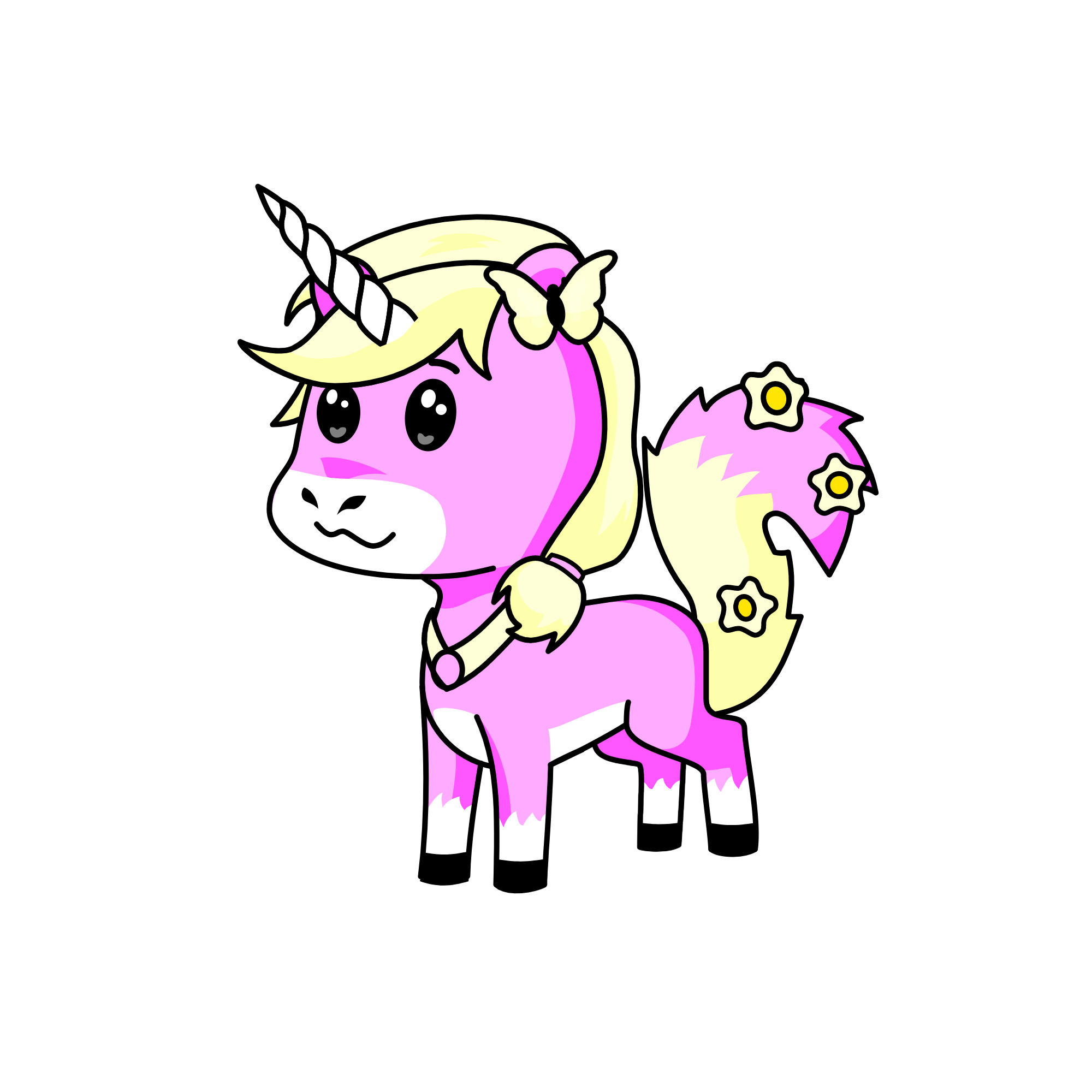 Skunky, the unicorn