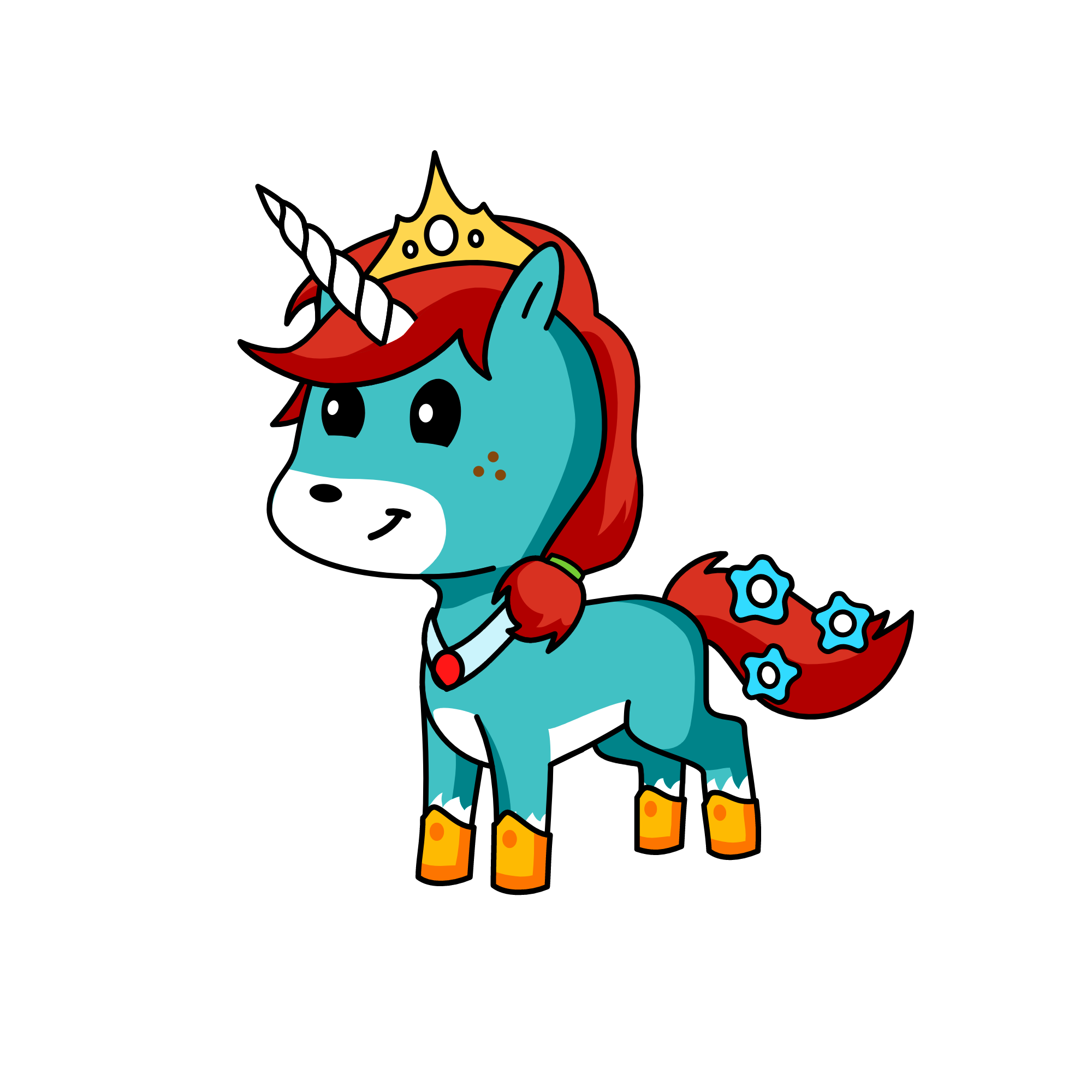 mina, the unicorn