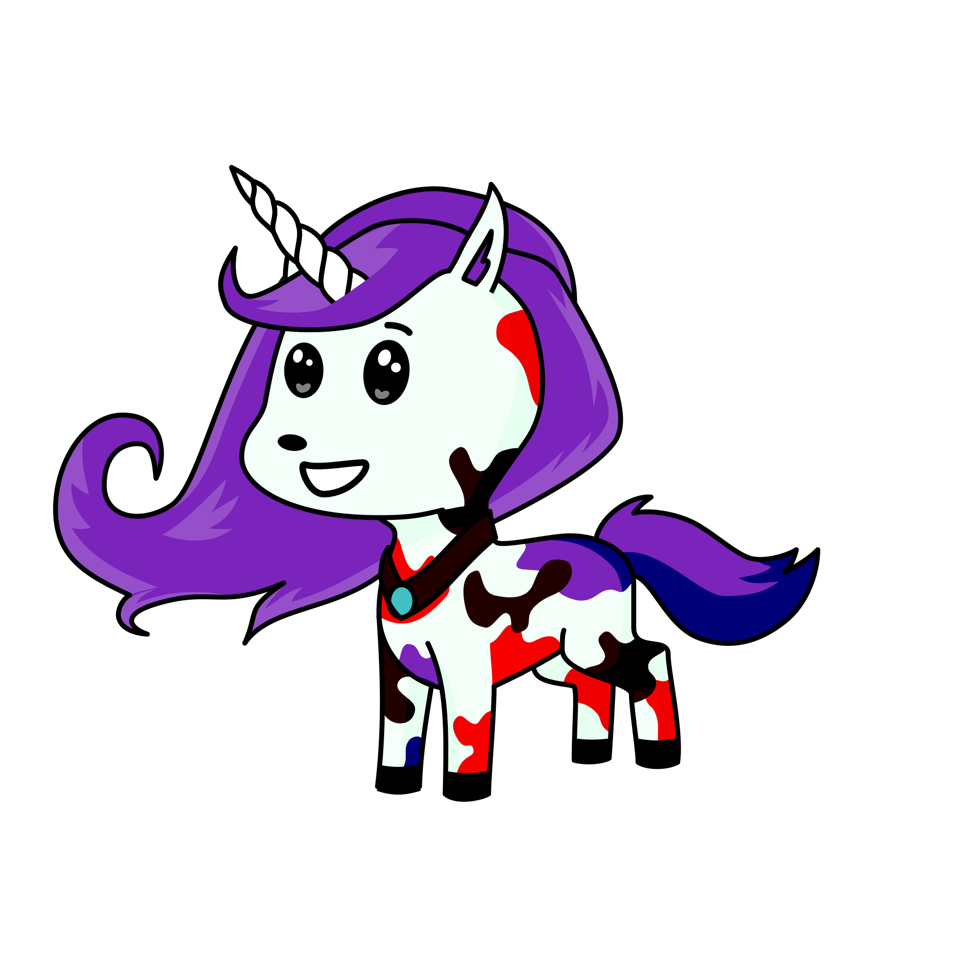 Moonlight, the unicorn