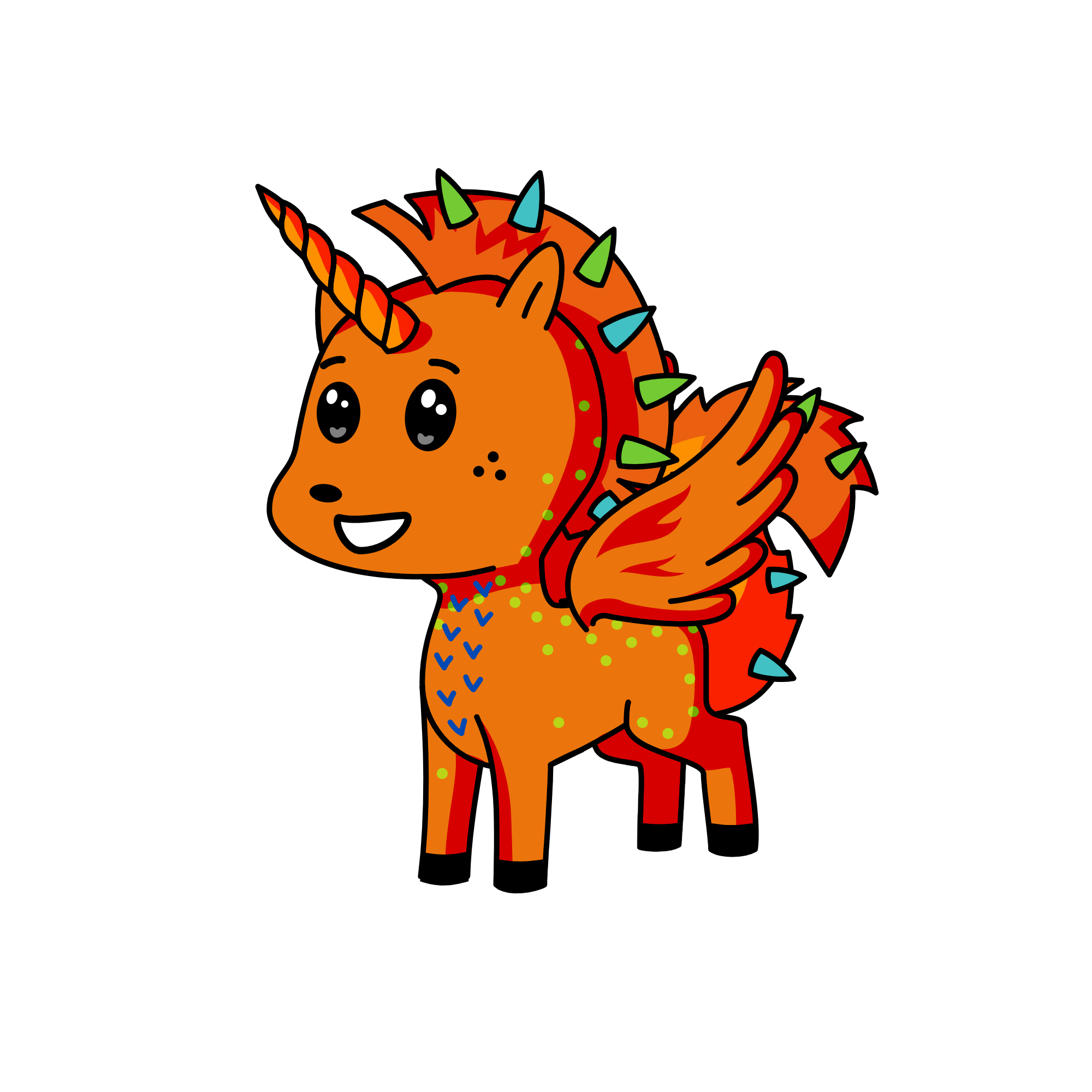 skjf;ewfne;ij, the unicorn