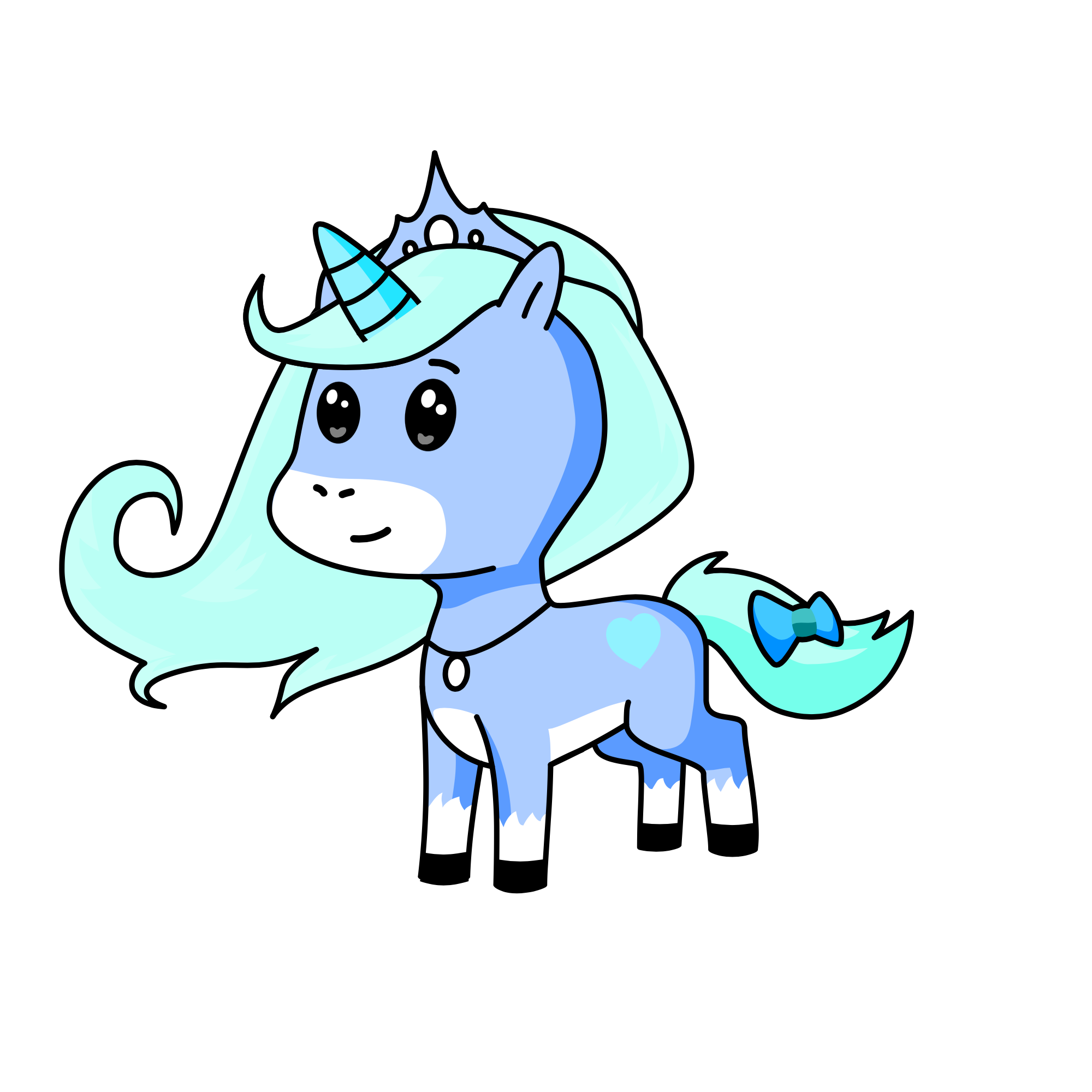 snow light, the unicorn