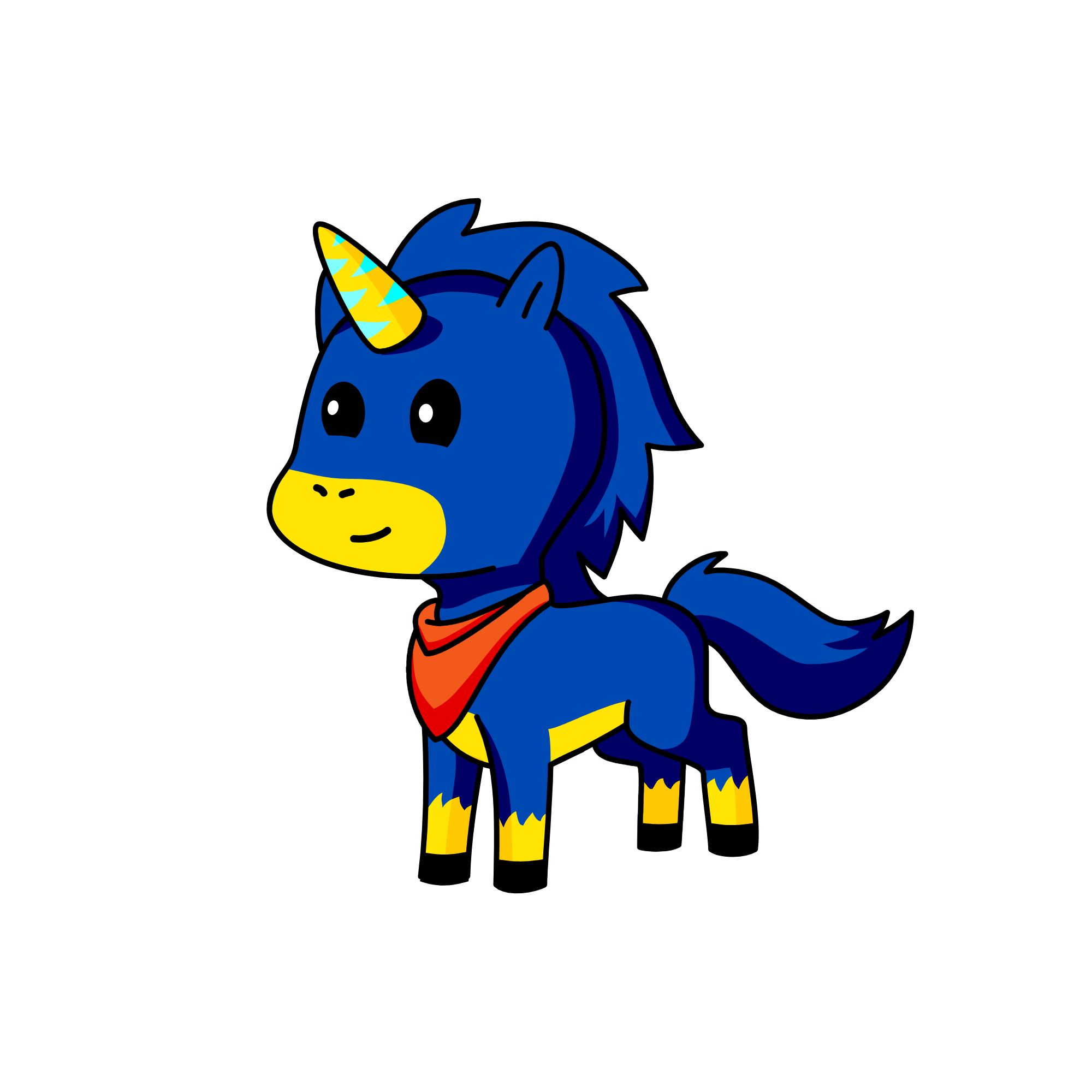 sonic from sonic boom, the unicorn