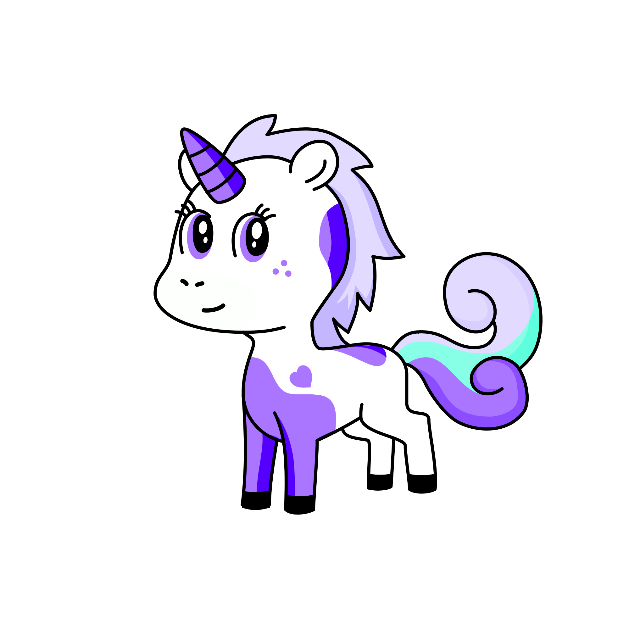 Maple, the unicorn