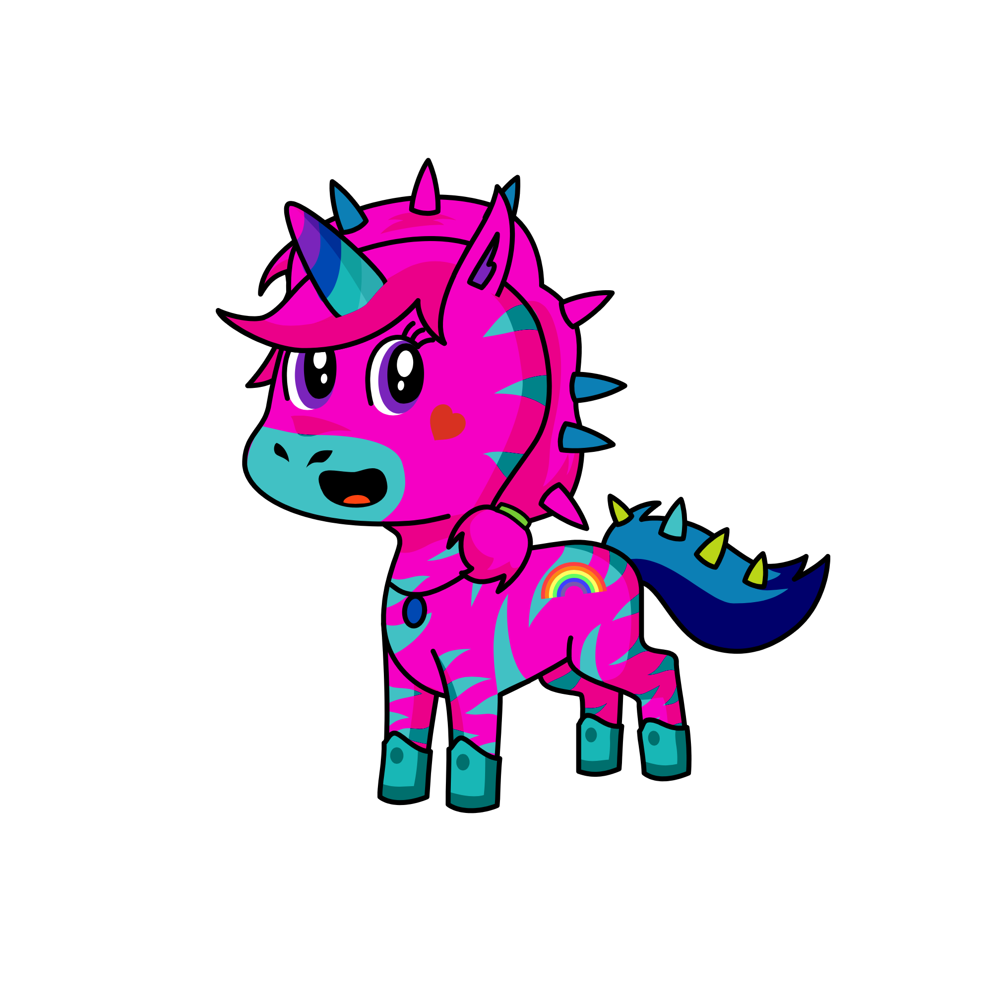 Mummy , the unicorn