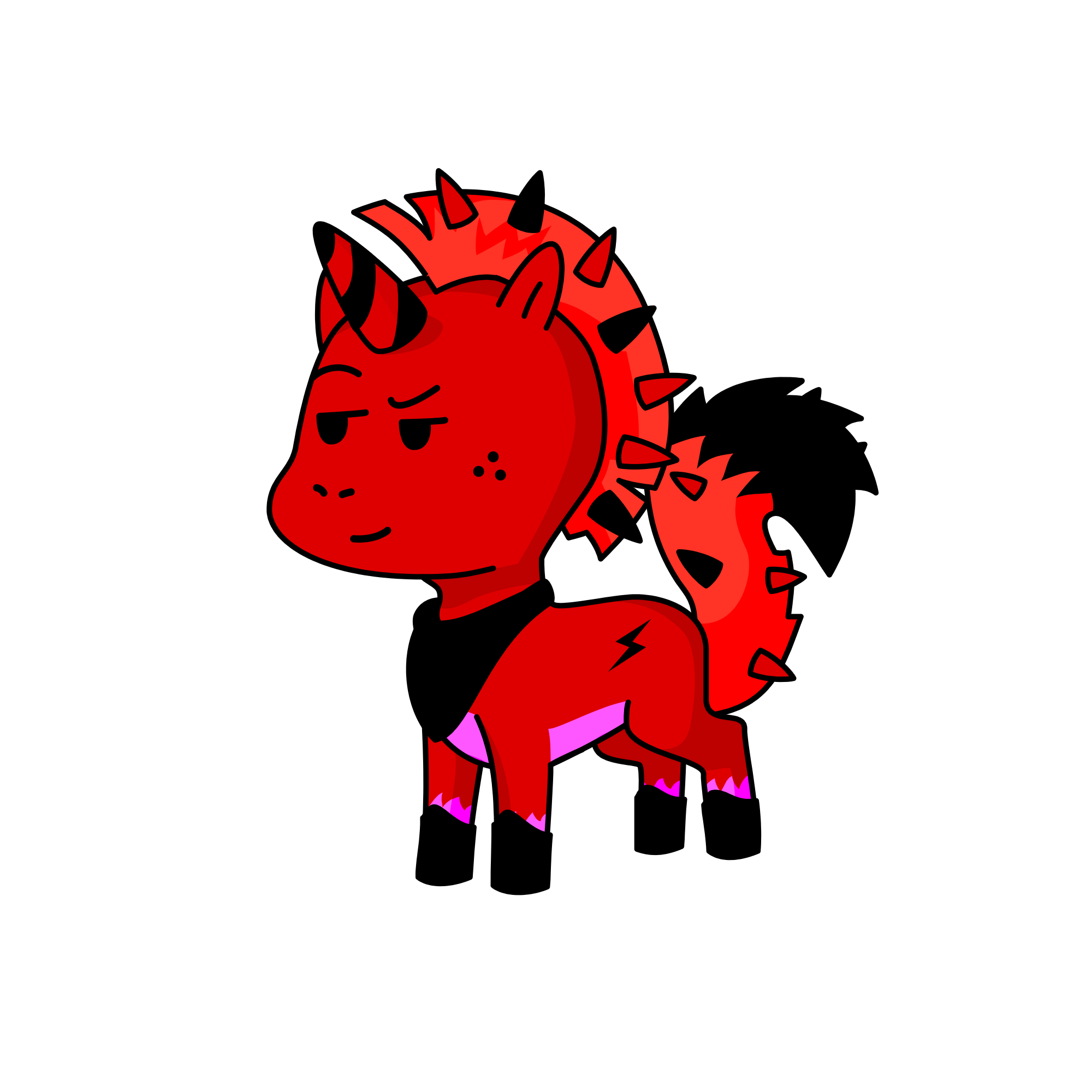 Knobbyskull, the unicorn