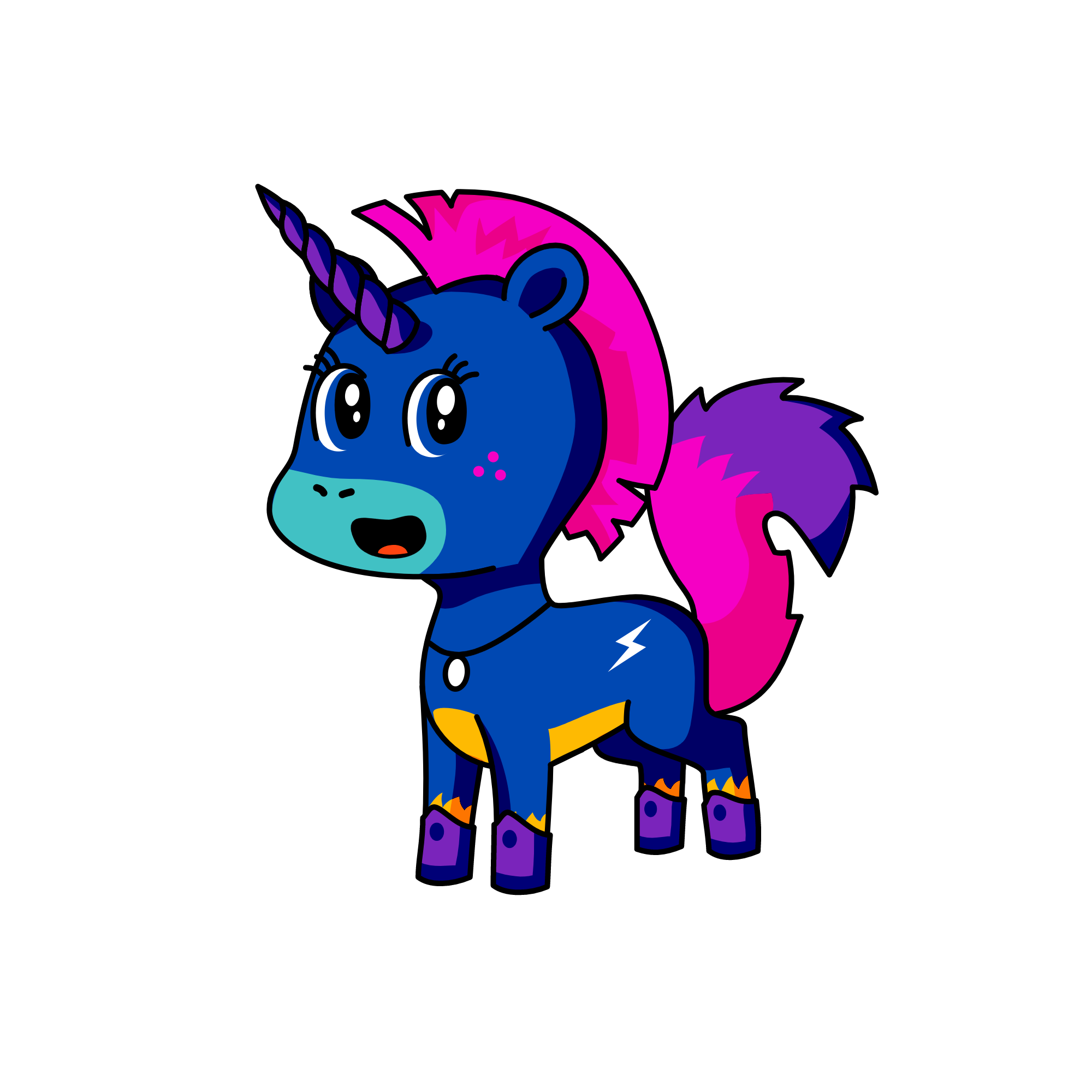 Storm, the unicorn