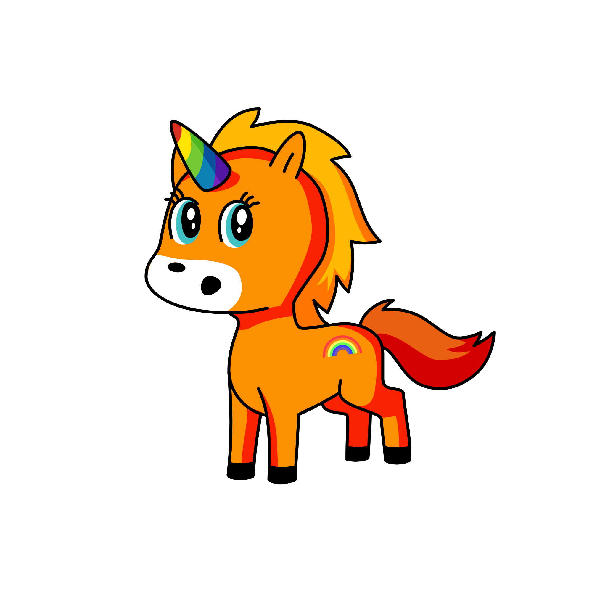 Pony, the unicorn
